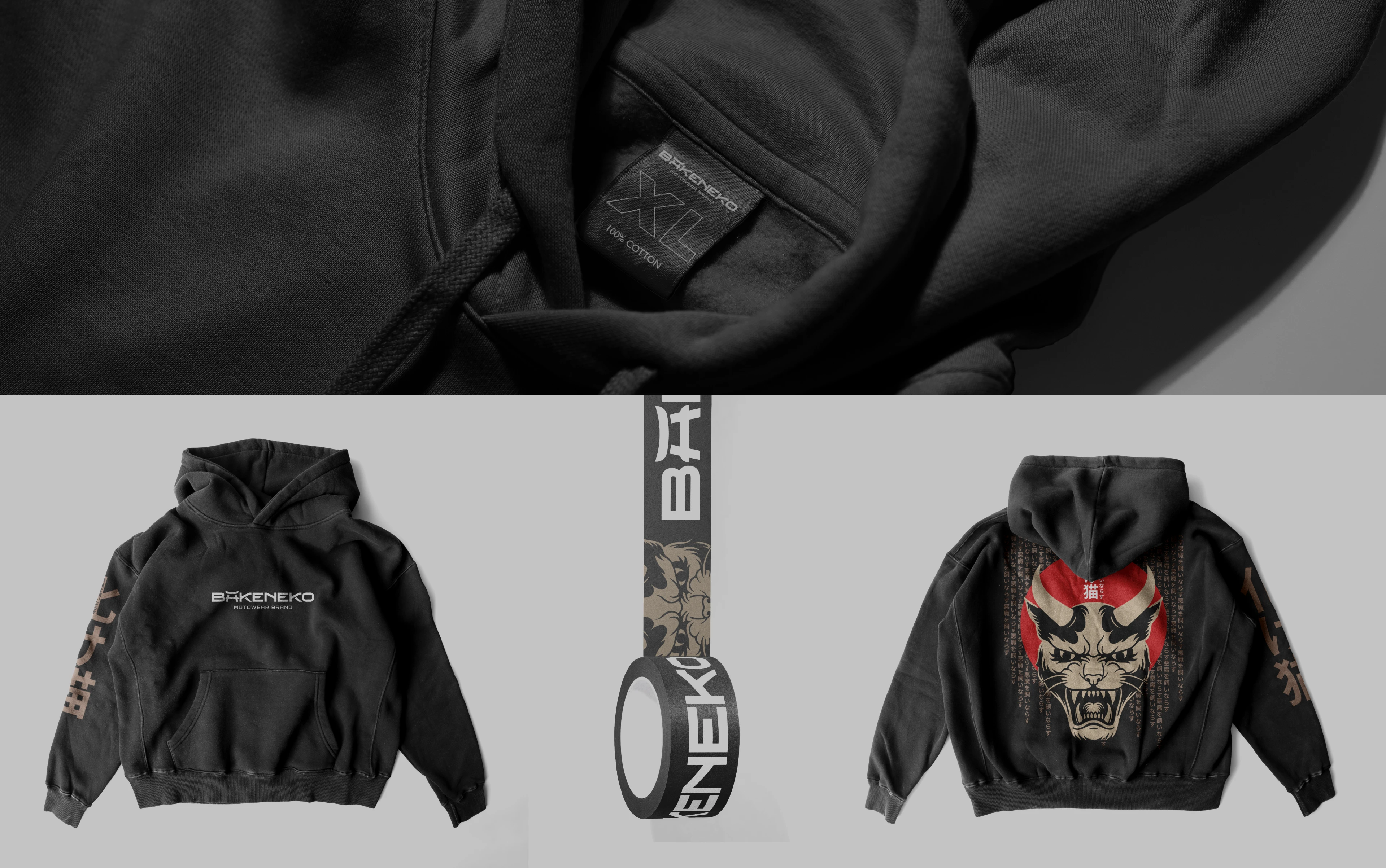 BAKENEKO | Motowear Brand Identity — Изображение №26 — Брендинг на Dprofile