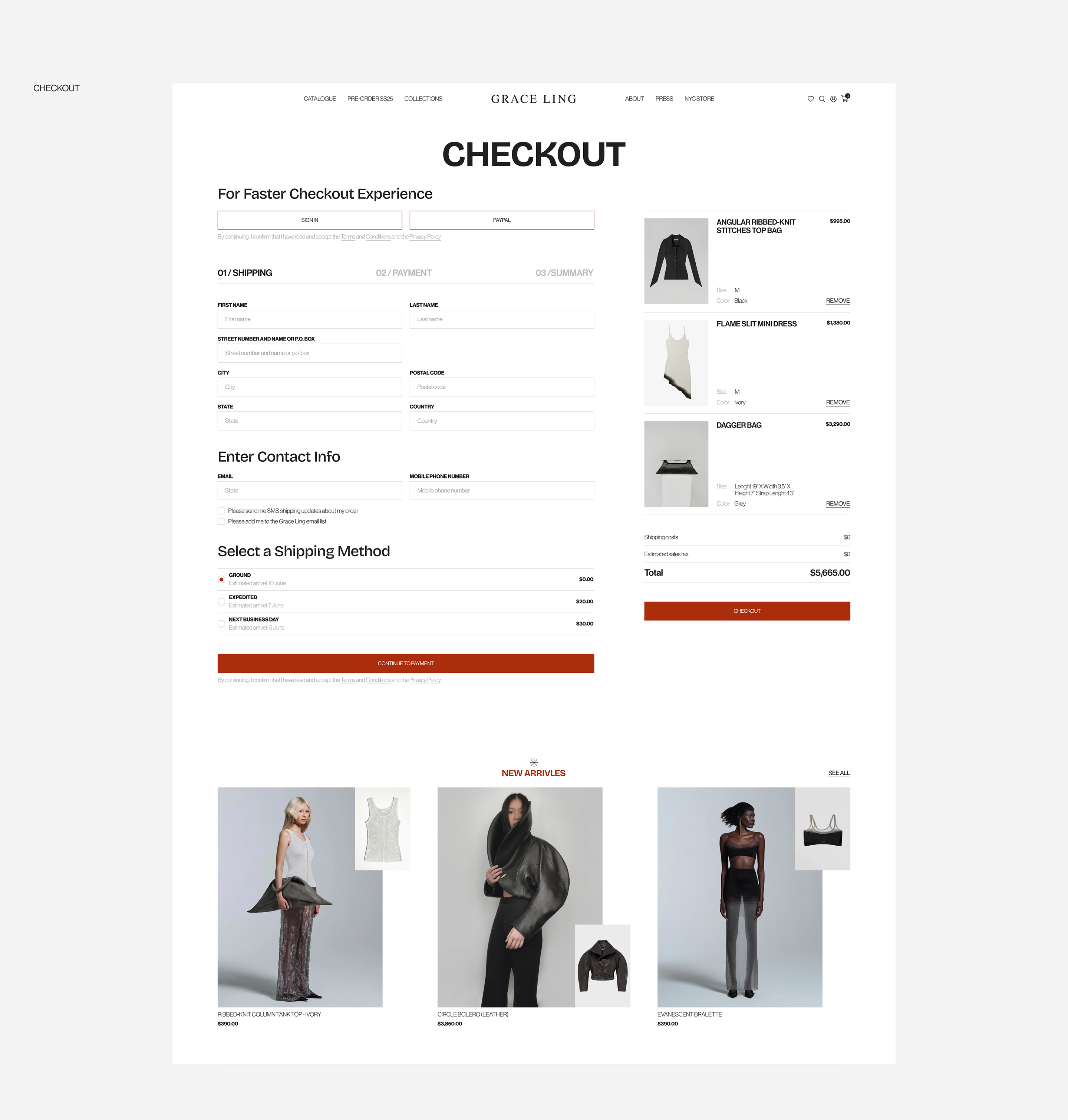 Grace Ling | E-commerce — Изображение №12 — Интерфейсы на Dprofile
