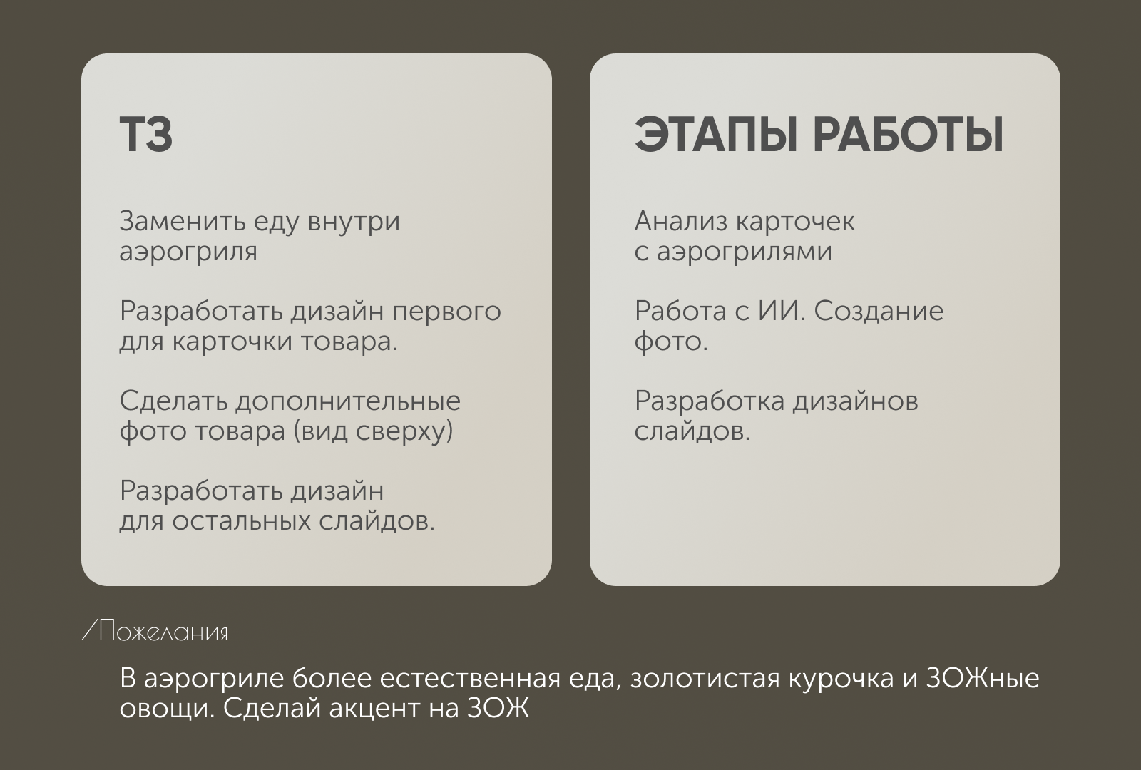 Дизайн карточки товара "Аэрогриль" — Изображение №2 — Графика, Маркетинг на Dprofile