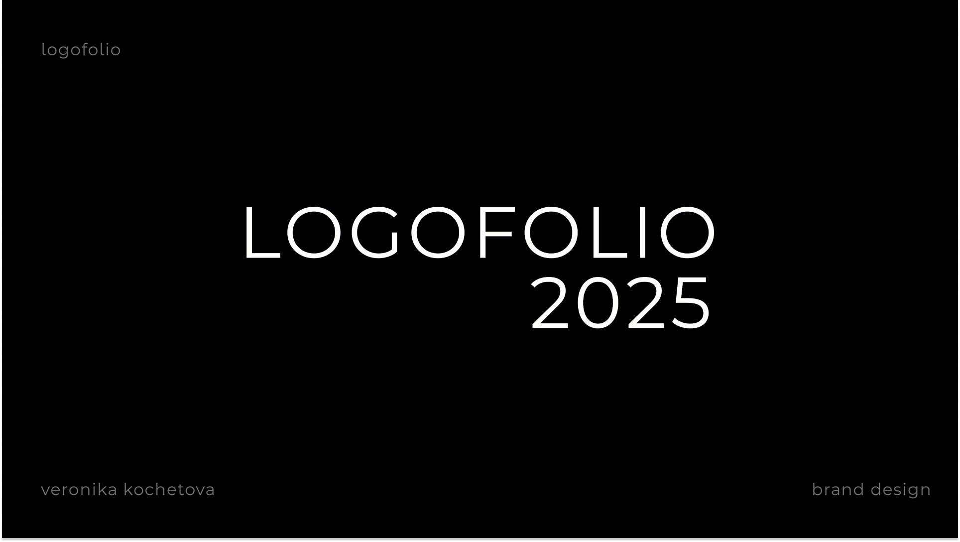 Logofolio 2025 — Изображение №1 — Брендинг на Dprofile