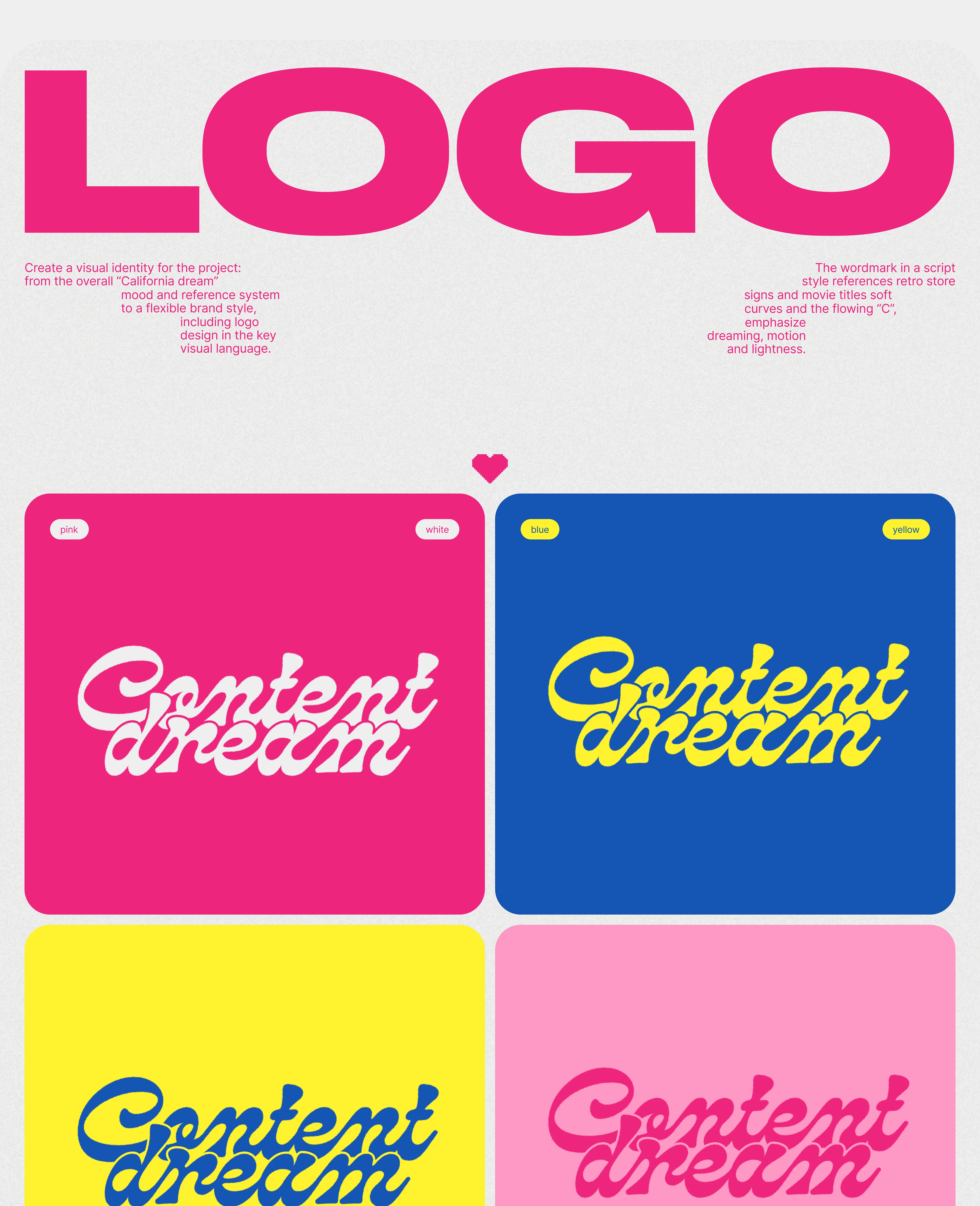 Brandbook | ContentDream — Изображение №4 — Брендинг на Dprofile