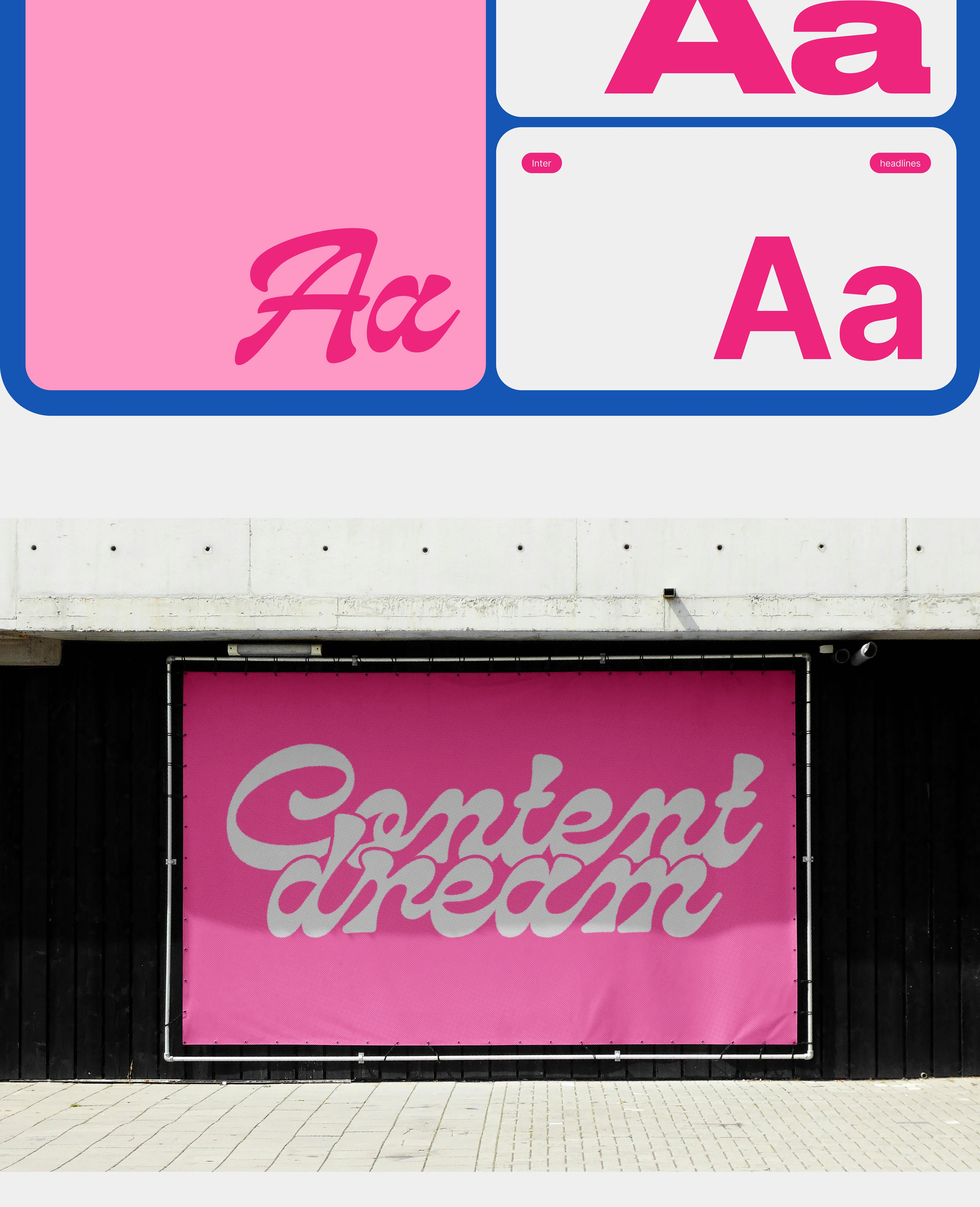 Brandbook | ContentDream — Изображение №6 — Брендинг на Dprofile