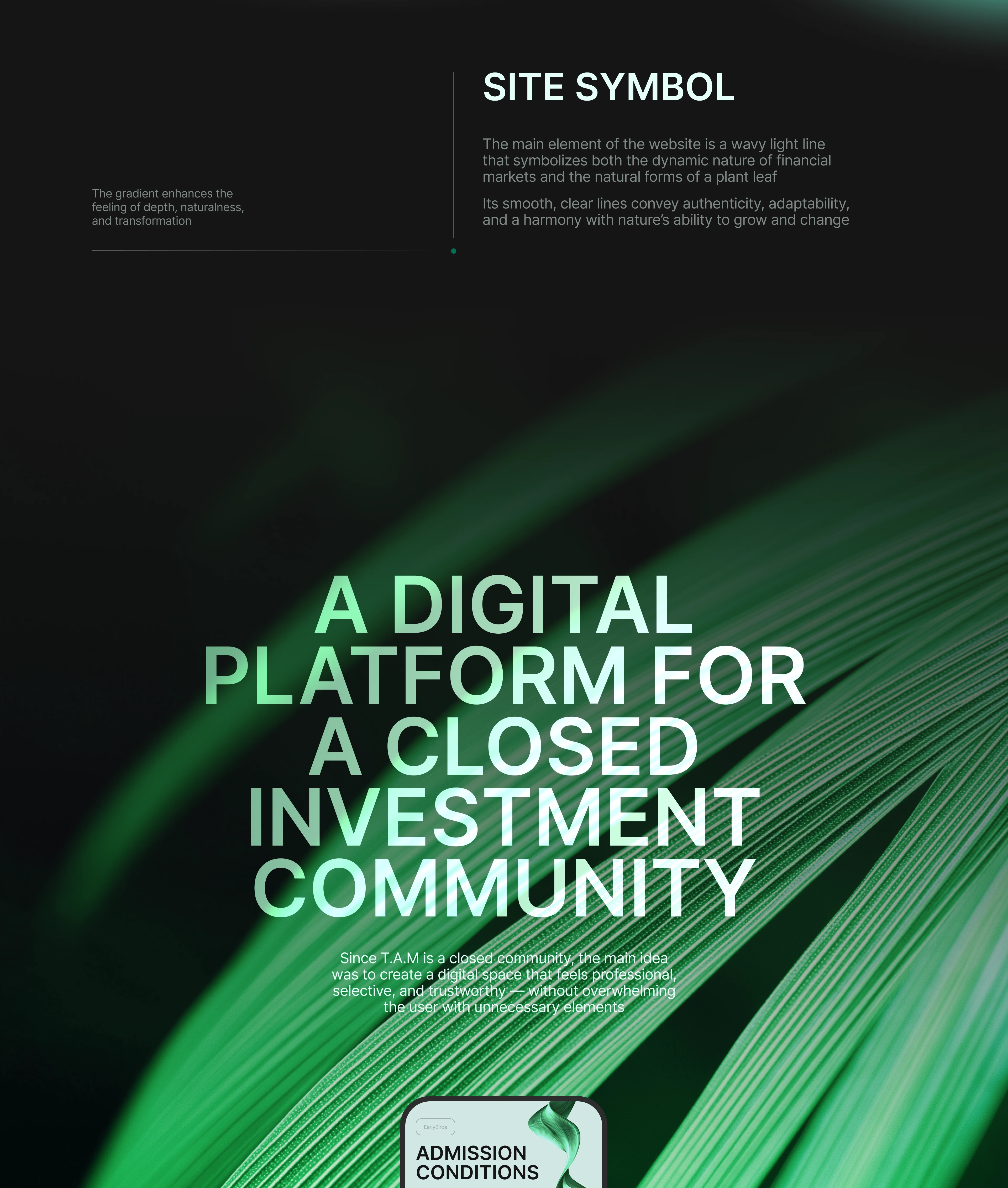 Website design — T.A.M Community — Изображение №4 — Интерфейсы на Dprofile