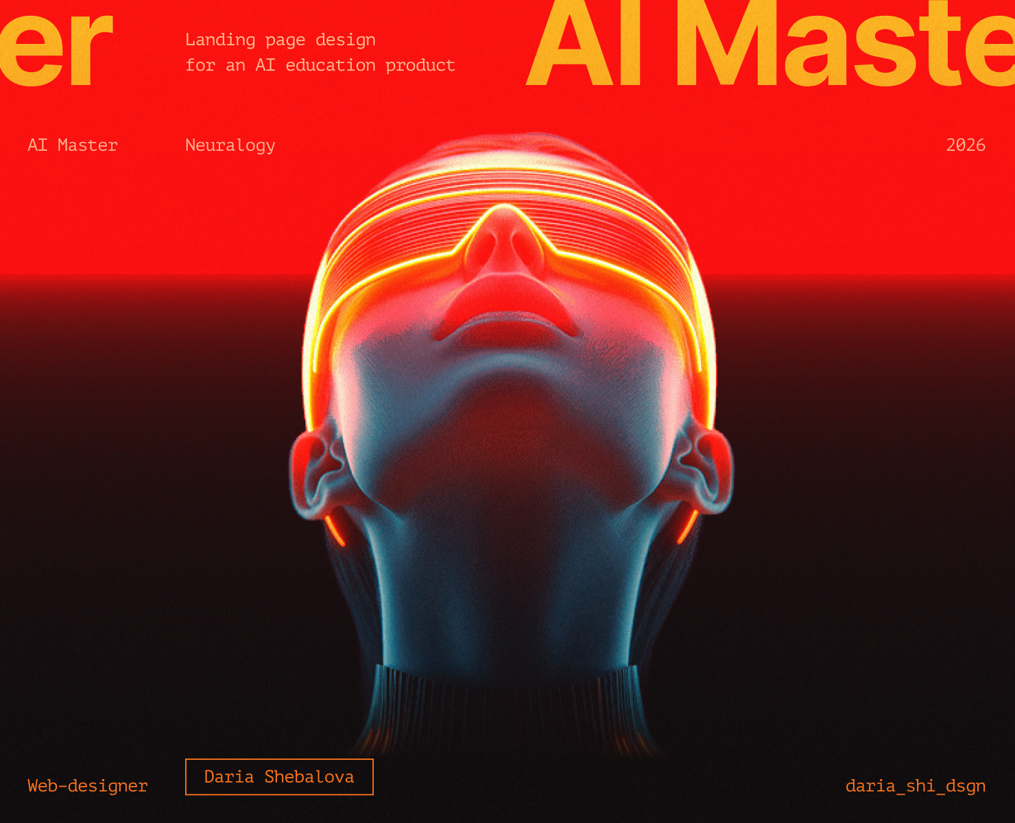 NEURALOGY | Landing page design | AI education на Dprofile