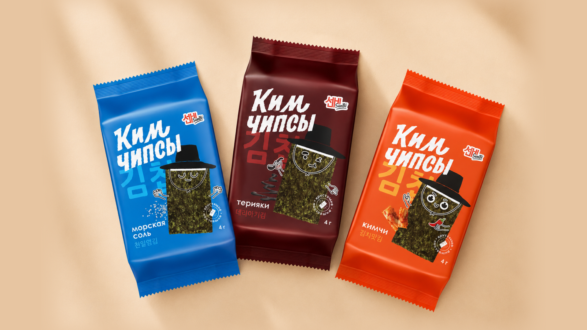 Упаковка чипсов нори — Изображение №8 — Брендинг, Иллюстрация на Dprofile