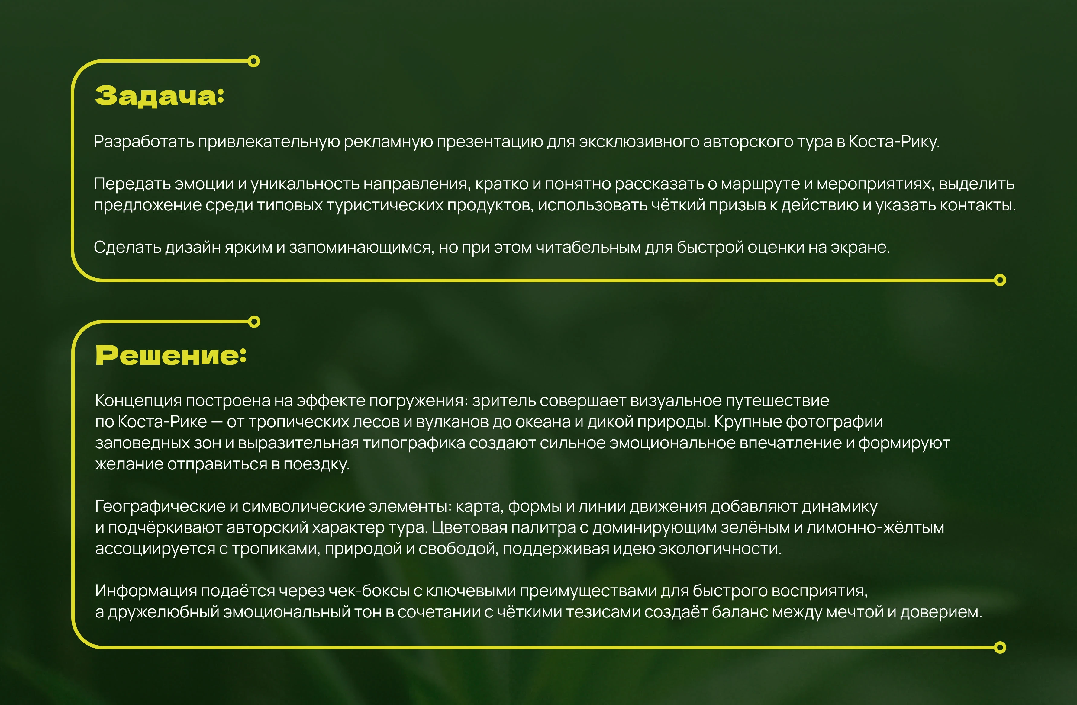 Презентация | Авторский тур — Изображение №2 — Графика, Маркетинг на Dprofile