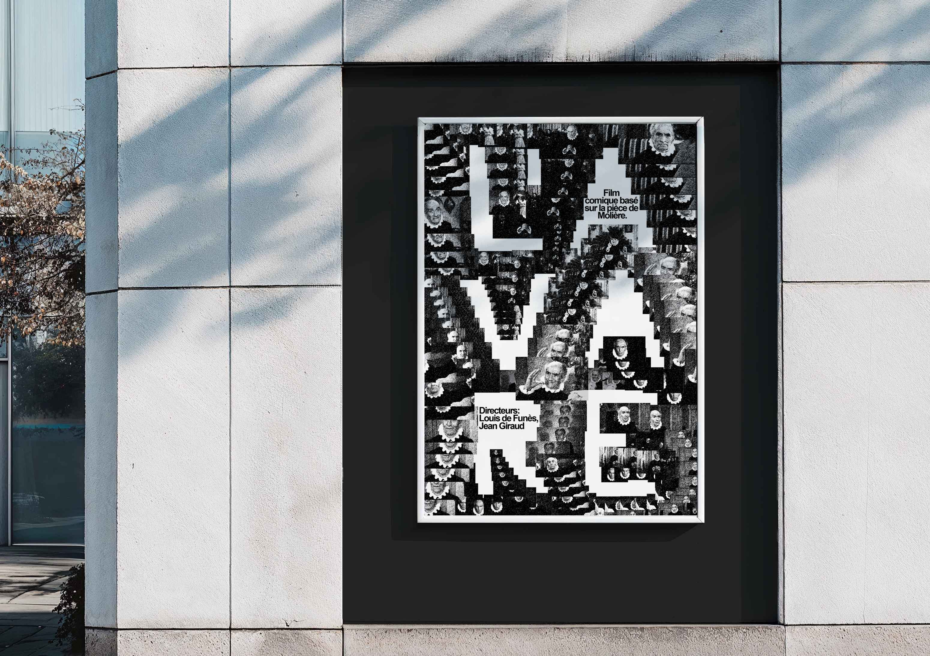 плакатная айдентика к фильму «L’Avare» — Изображение №1 — Брендинг, Графика на Dprofile