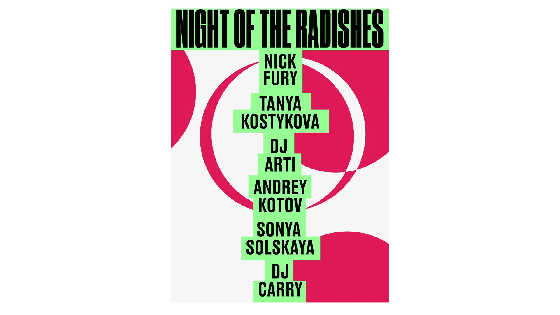 Night of the Radishes: фестиваль редиски — Изображение №2 — Брендинг на Dprofile