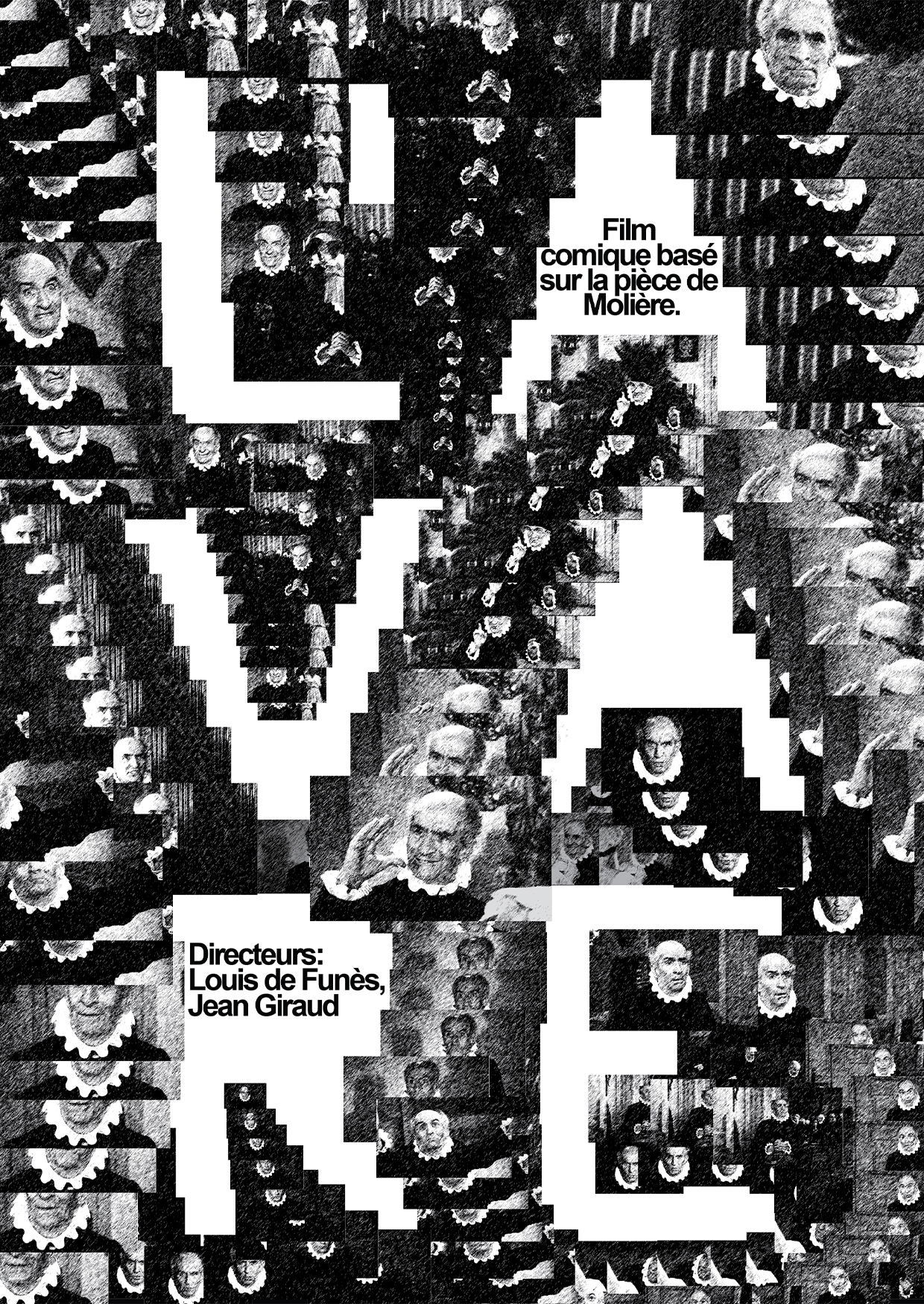 плакатная айдентика к фильму «L’Avare» — Изображение №2 — Брендинг, Графика на Dprofile