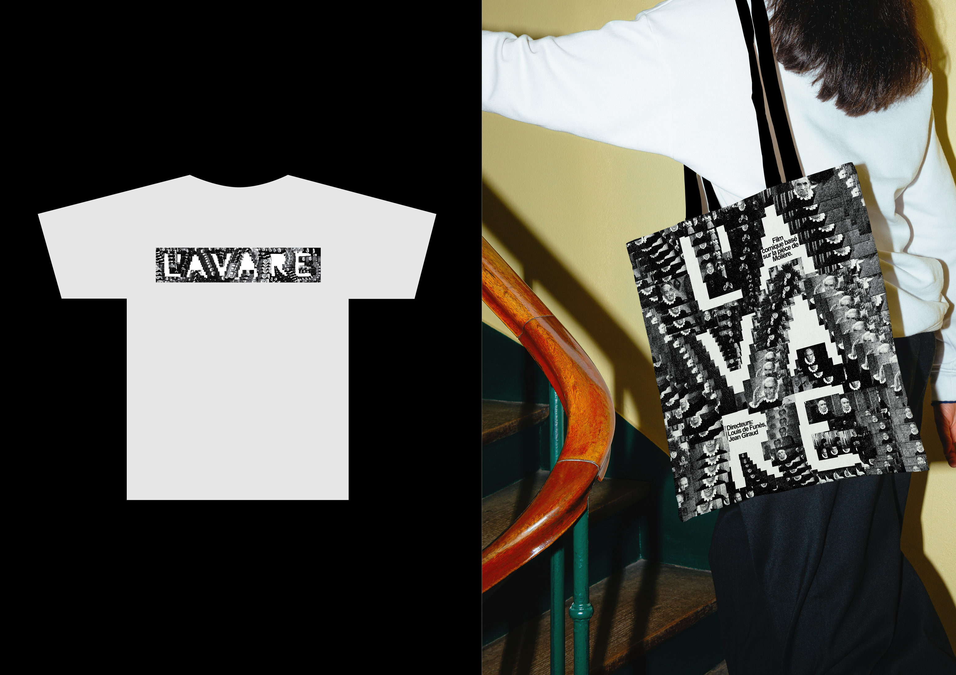 плакатная айдентика к фильму «L’Avare» — Изображение №3 — Брендинг, Графика на Dprofile