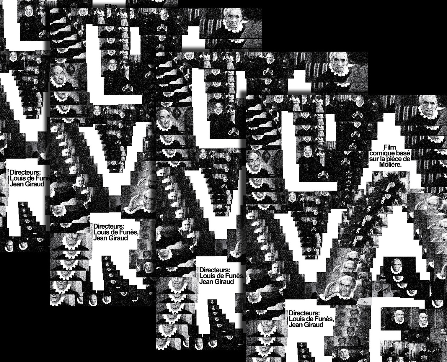 плакатная айдентика к фильму «L’Avare» — Брендинг, Графика на Dprofile