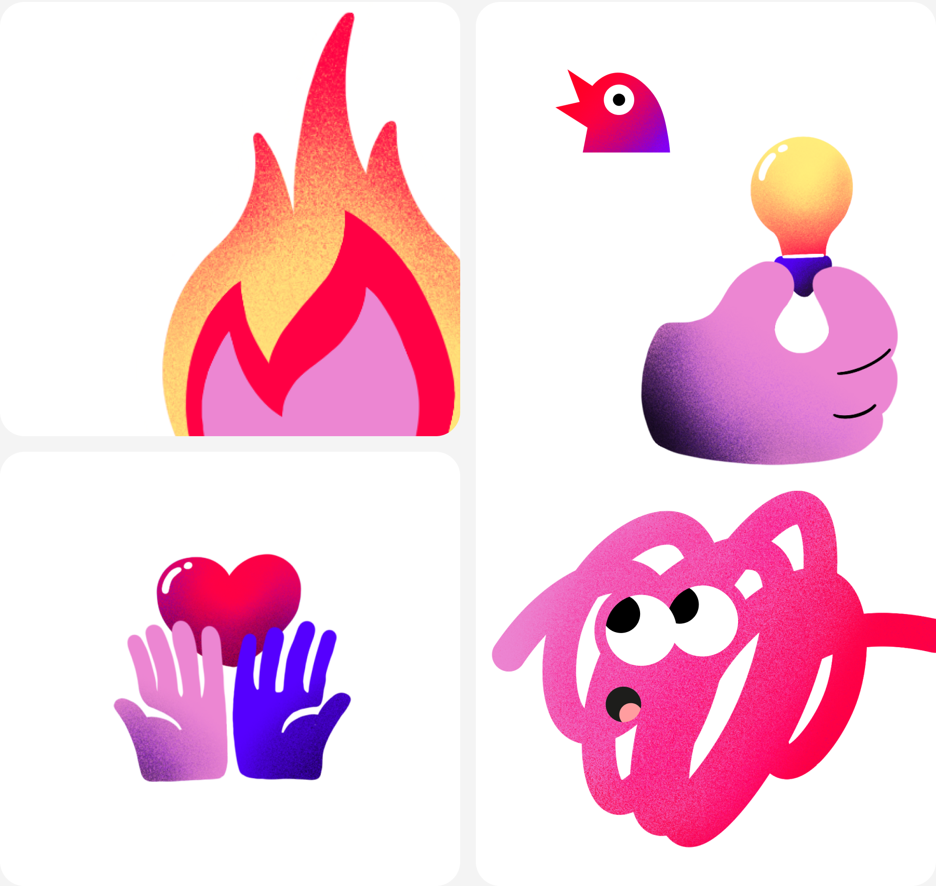 Айдентика для краудфандинг платформы Идея! — Изображение №11 — Брендинг, Иллюстрация на Dprofile