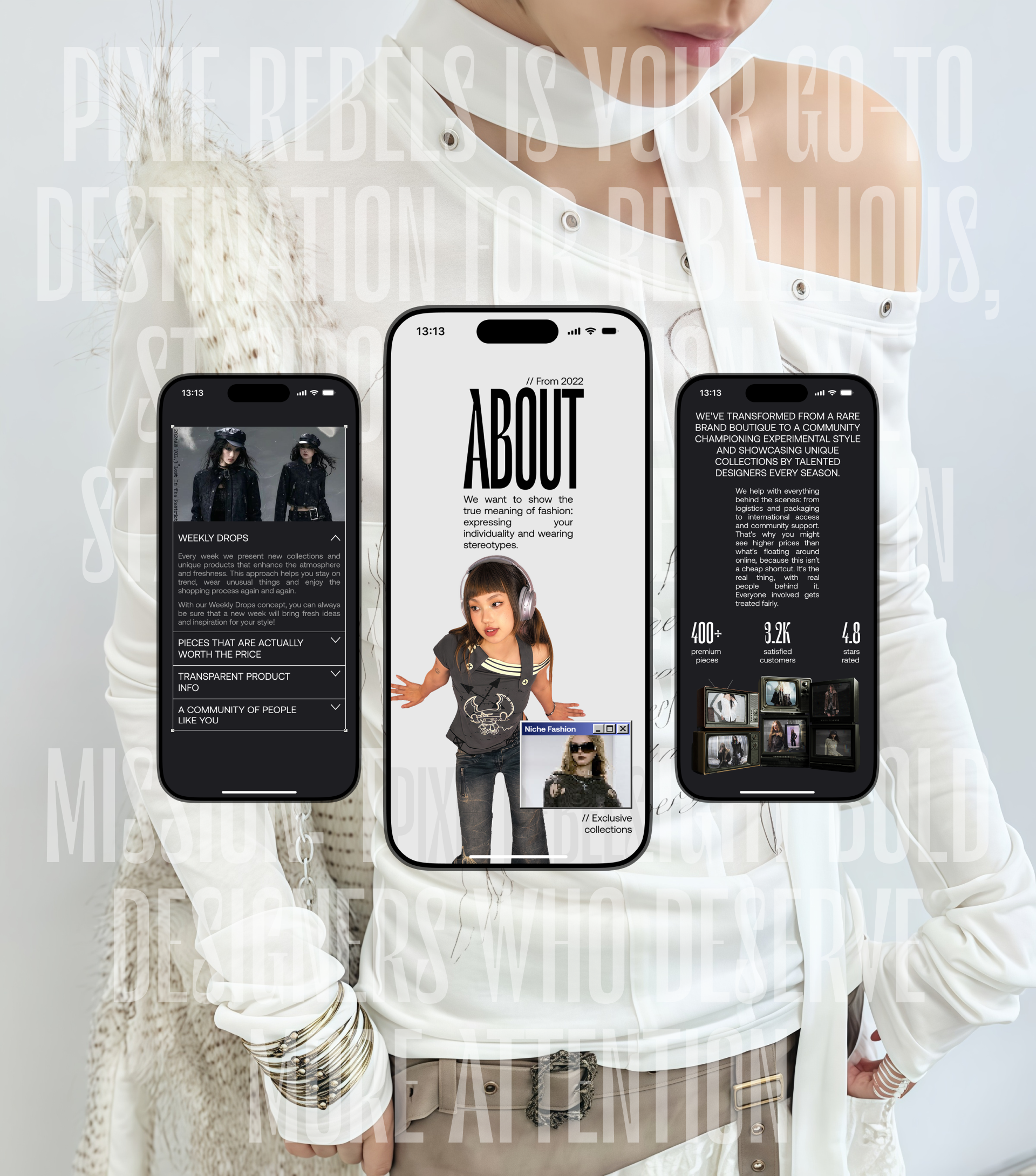 Pixie Rebels | E-commerce — Изображение №13 — Интерфейсы на Dprofile