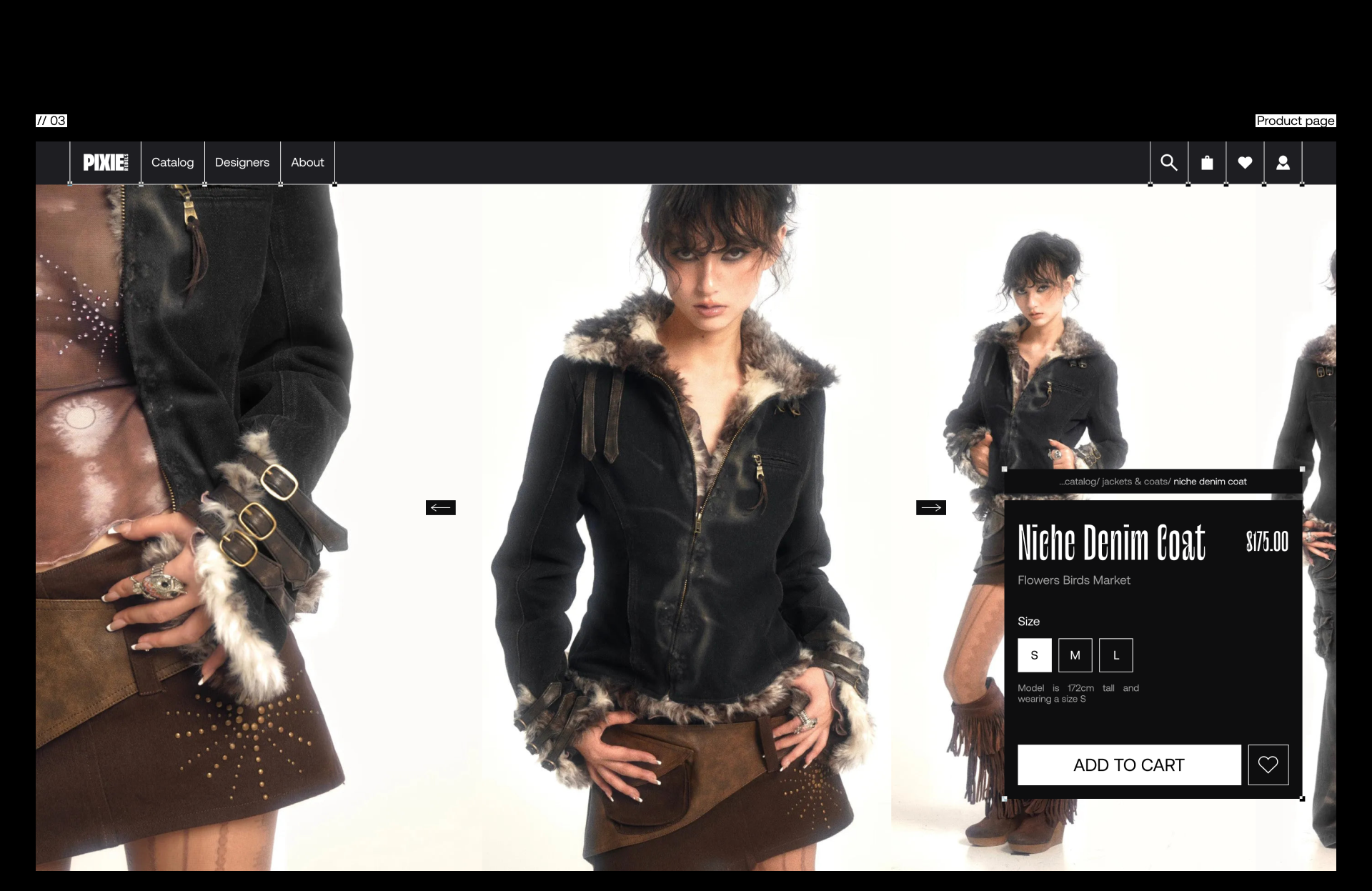 Pixie Rebels | E-commerce — Изображение №9 — Интерфейсы на Dprofile