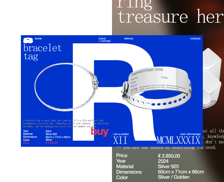 re:me — Интерфейсы, Брендинг на Dprofile