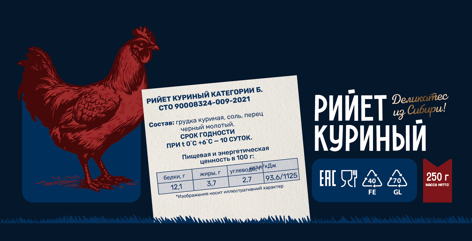 Концепт этикеток для рийетов и паштетов — Изображение №3 — Брендинг на Dprofile