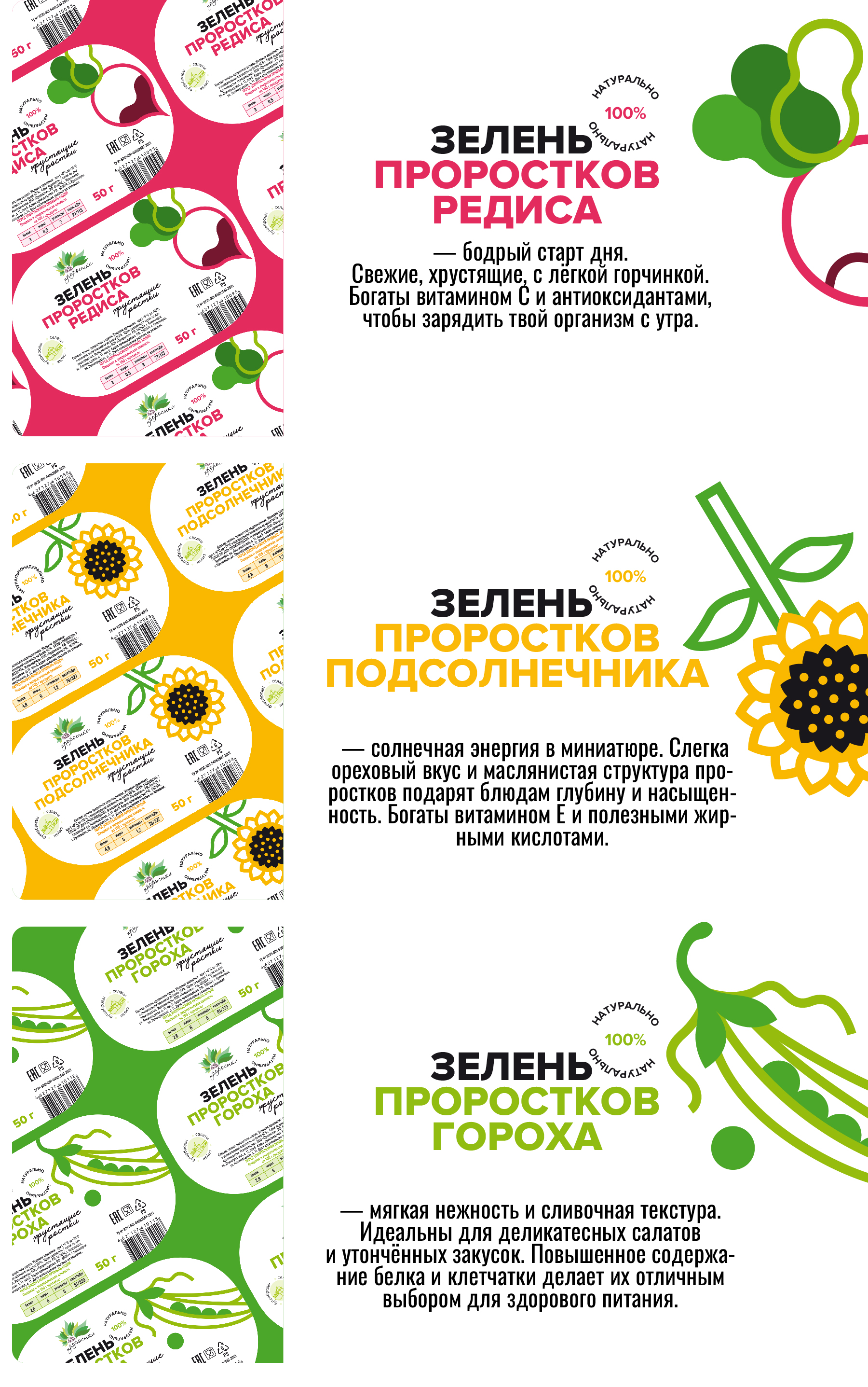 Разработка этикеток для зелени — Изображение №4 — Брендинг, Графика на Dprofile