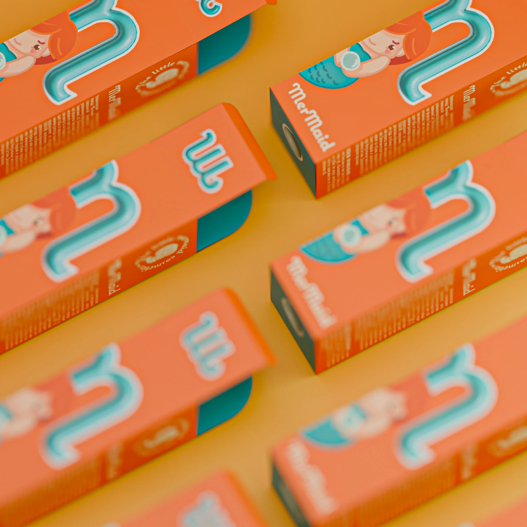 Визуализация упаковки косметической продукции — Изображение №4 — Иллюстрация, 3D на Dprofile