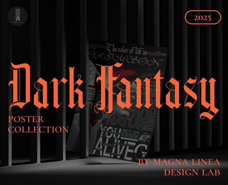 Dark Fantasy Poster Collection Vol. 1 — Иллюстрация, Графика на Dprofile