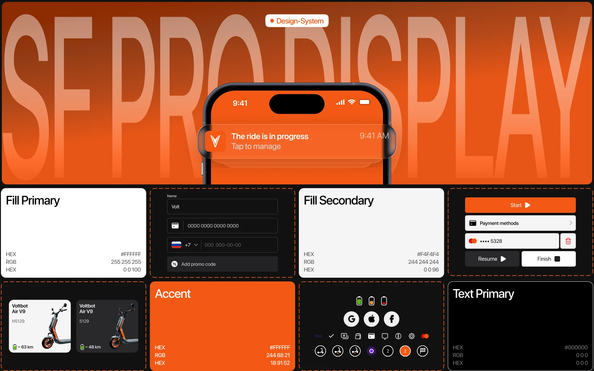 VOLT | Scooter Rental App — Изображение №9 — Интерфейсы на Dprofile