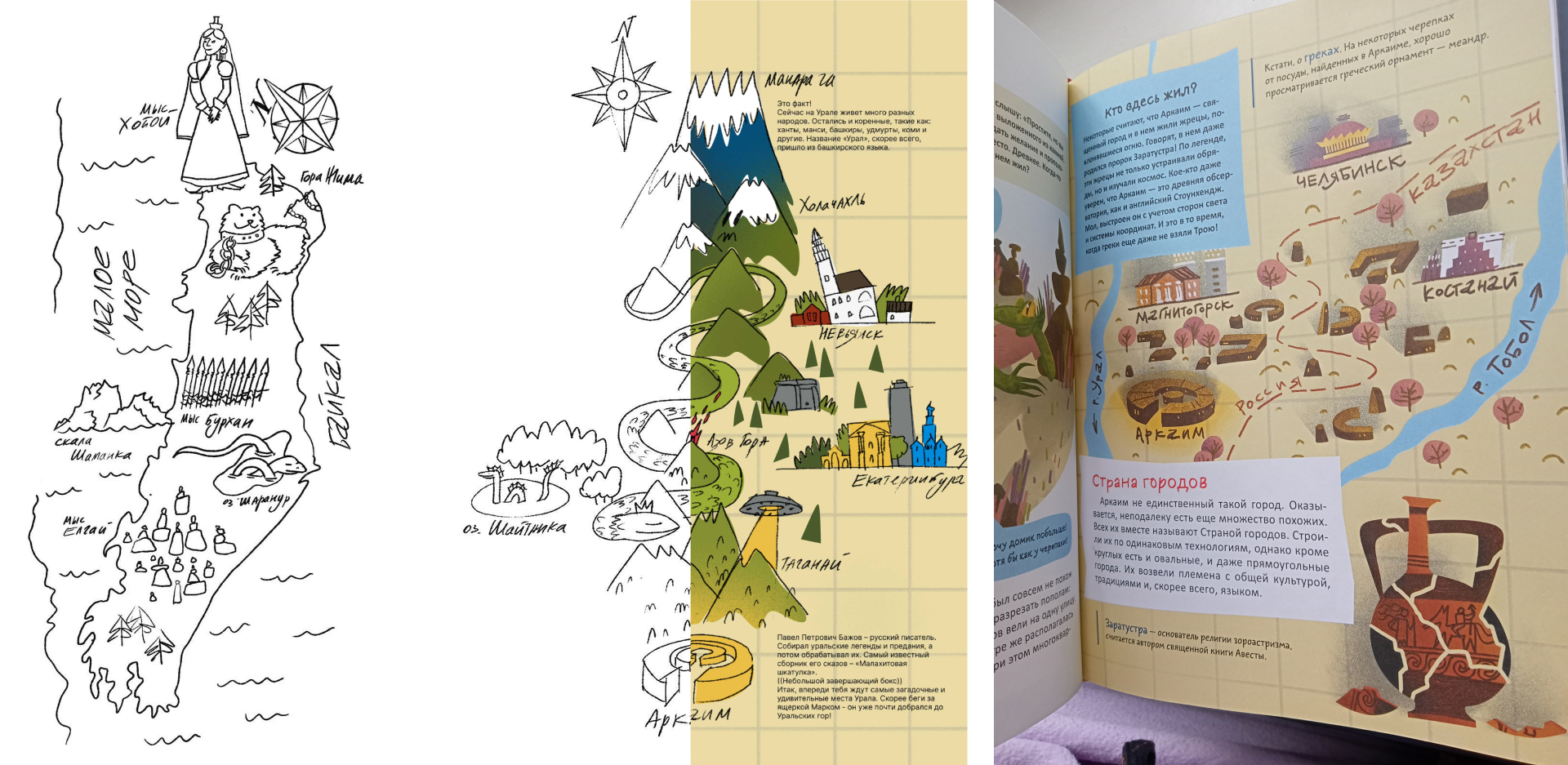 Таинственные места России: Урал Алтай Байкал — Изображение №7 — Иллюстрация на Dprofile