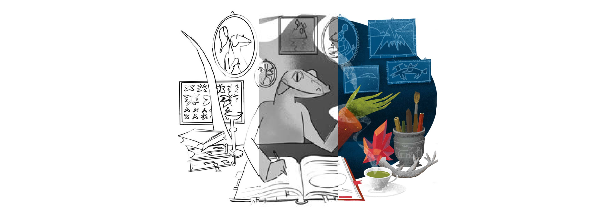 Таинственные места России: Урал Алтай Байкал — Изображение №3 — Иллюстрация на Dprofile