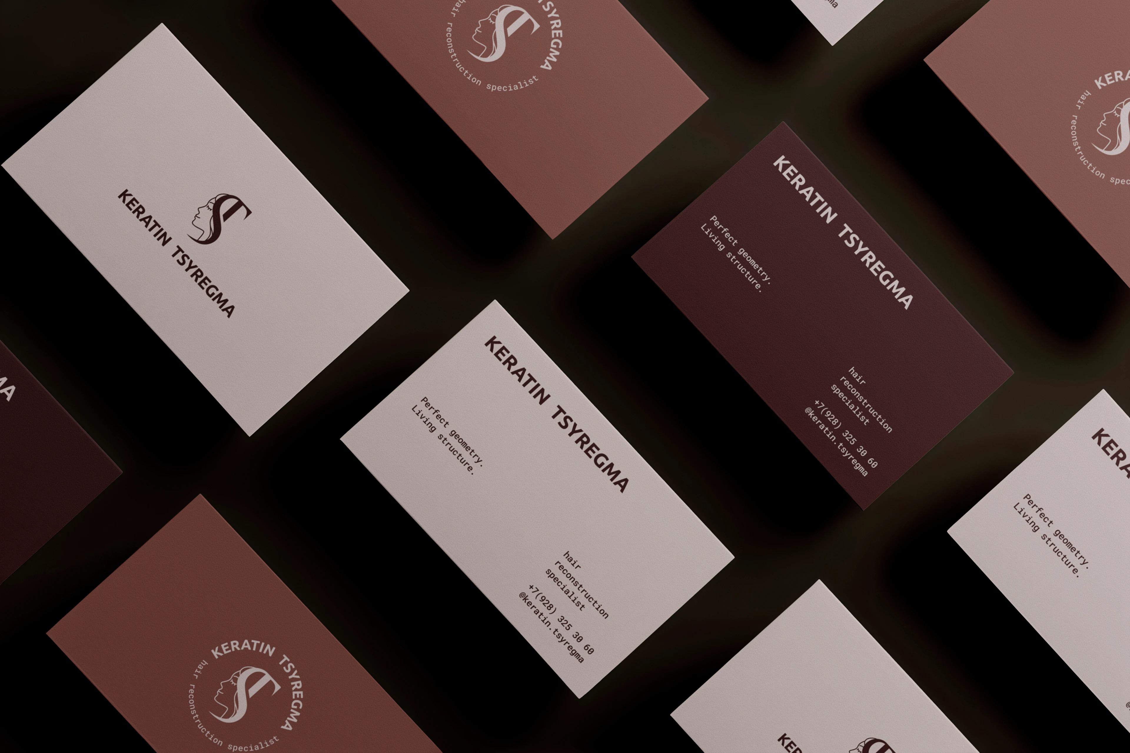 KERATIN TSYREGMA | Brand identity — Изображение №7 — Брендинг на Dprofile