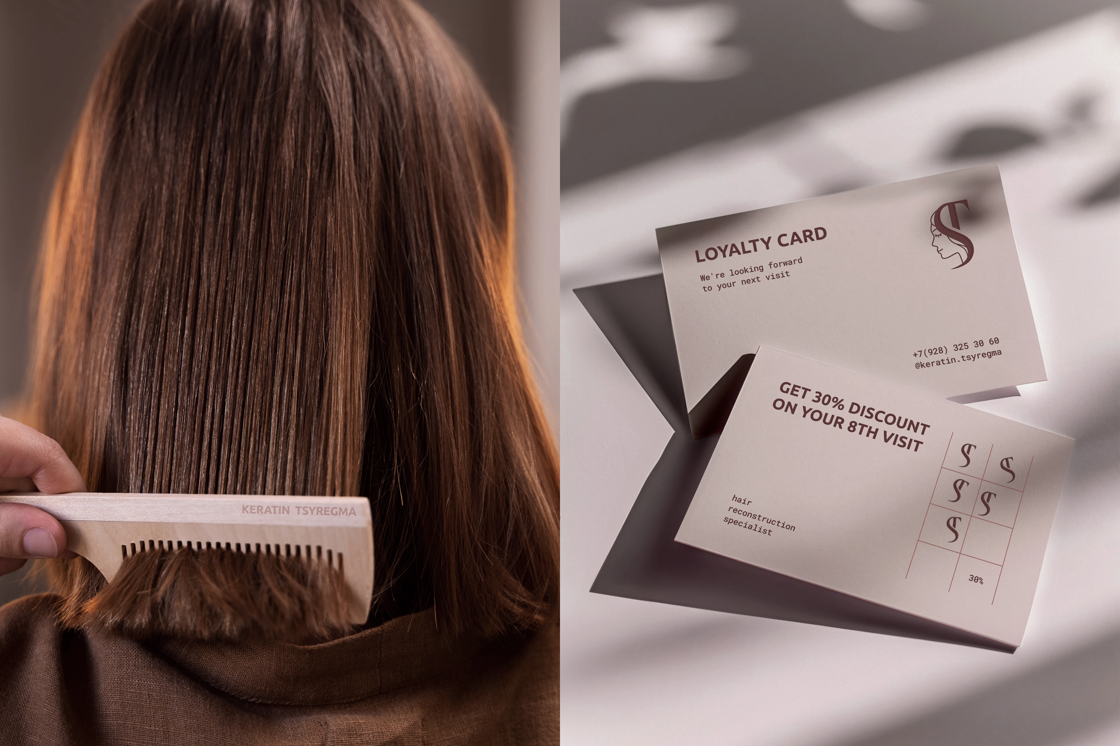 KERATIN TSYREGMA | Brand identity — Изображение №6 — Брендинг на Dprofile