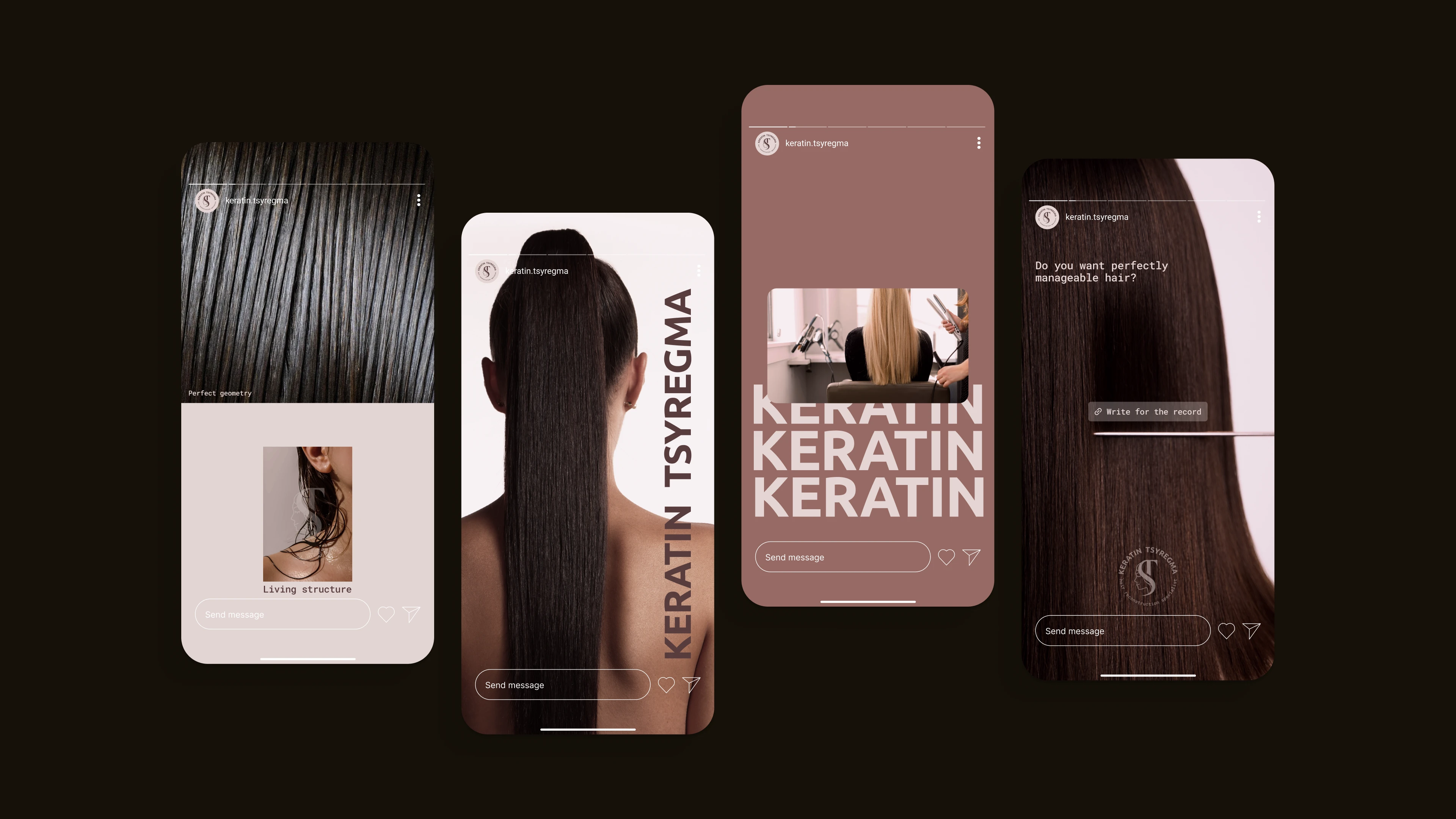 KERATIN TSYREGMA | Brand identity — Изображение №9 — Брендинг на Dprofile