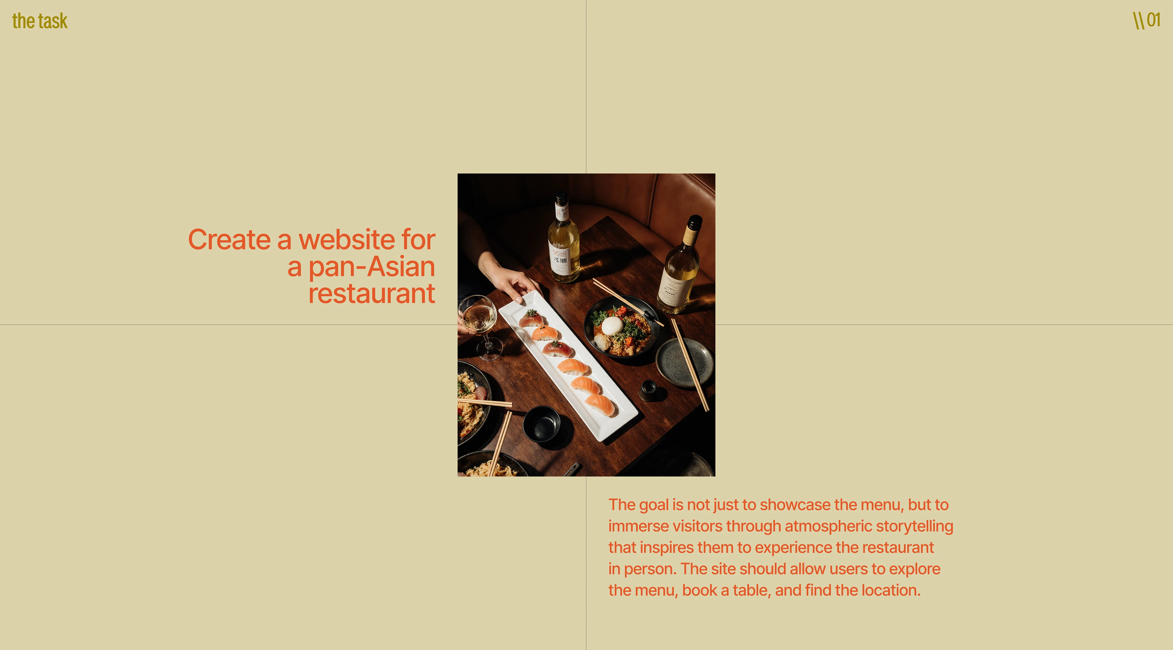Zen.Bar | Landing Page for Pan-asian Restaurant — Изображение №2 — Интерфейсы, Анимация на Dprofile