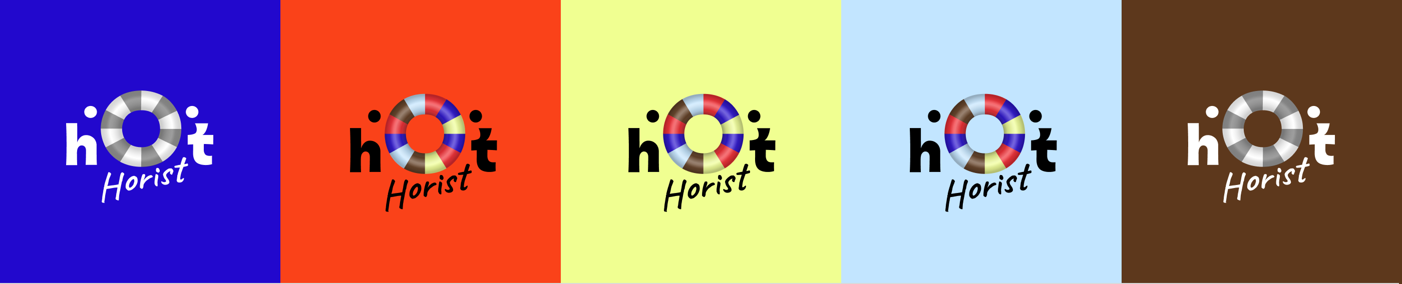 Фирменный стиль для Hot Horist — Изображение №3 — Брендинг, 3D на Dprofile