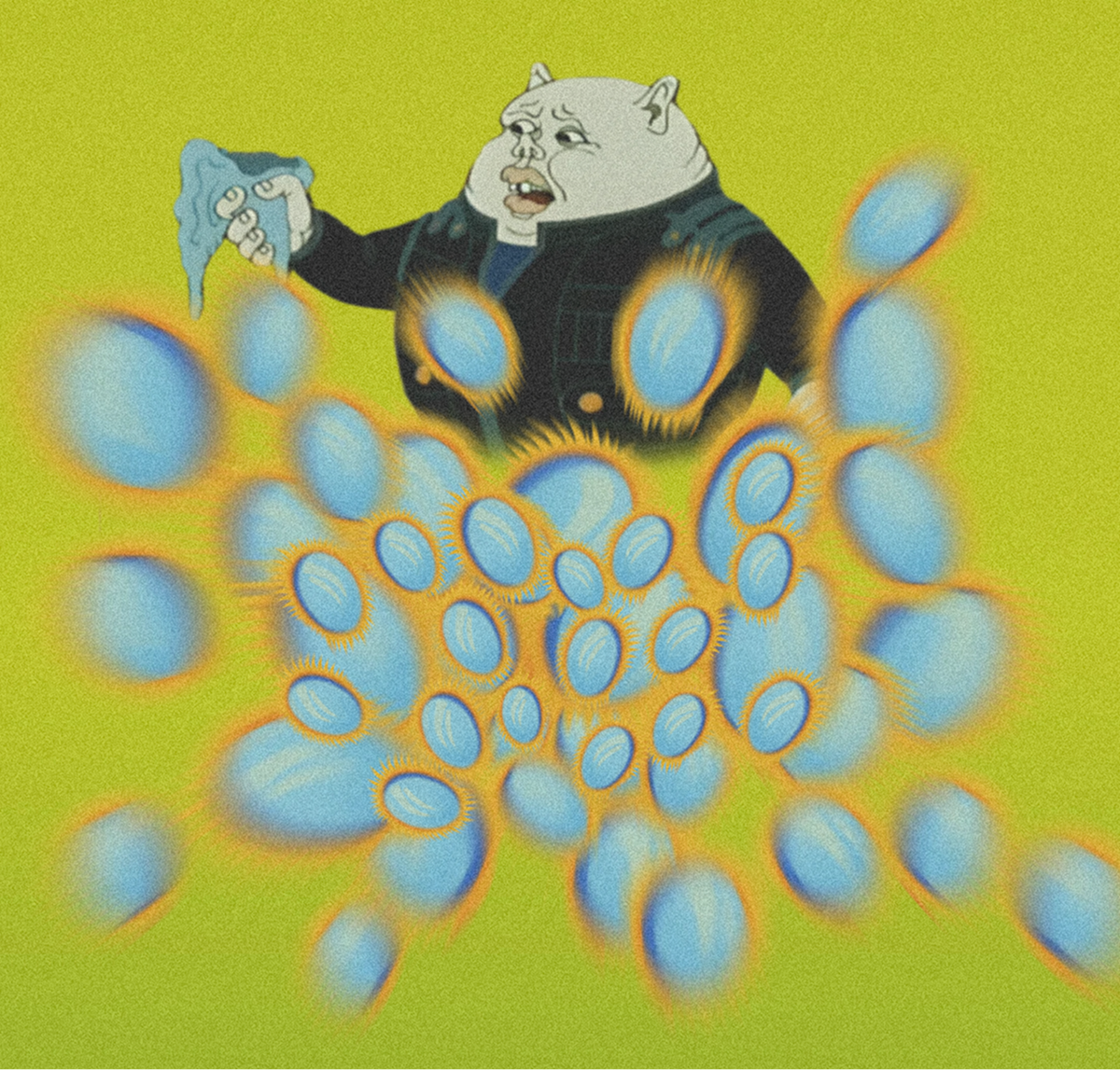 лонгрид. в детстве я боялась, что меня украдут они. — Изображение №11 — Графика на Dprofile