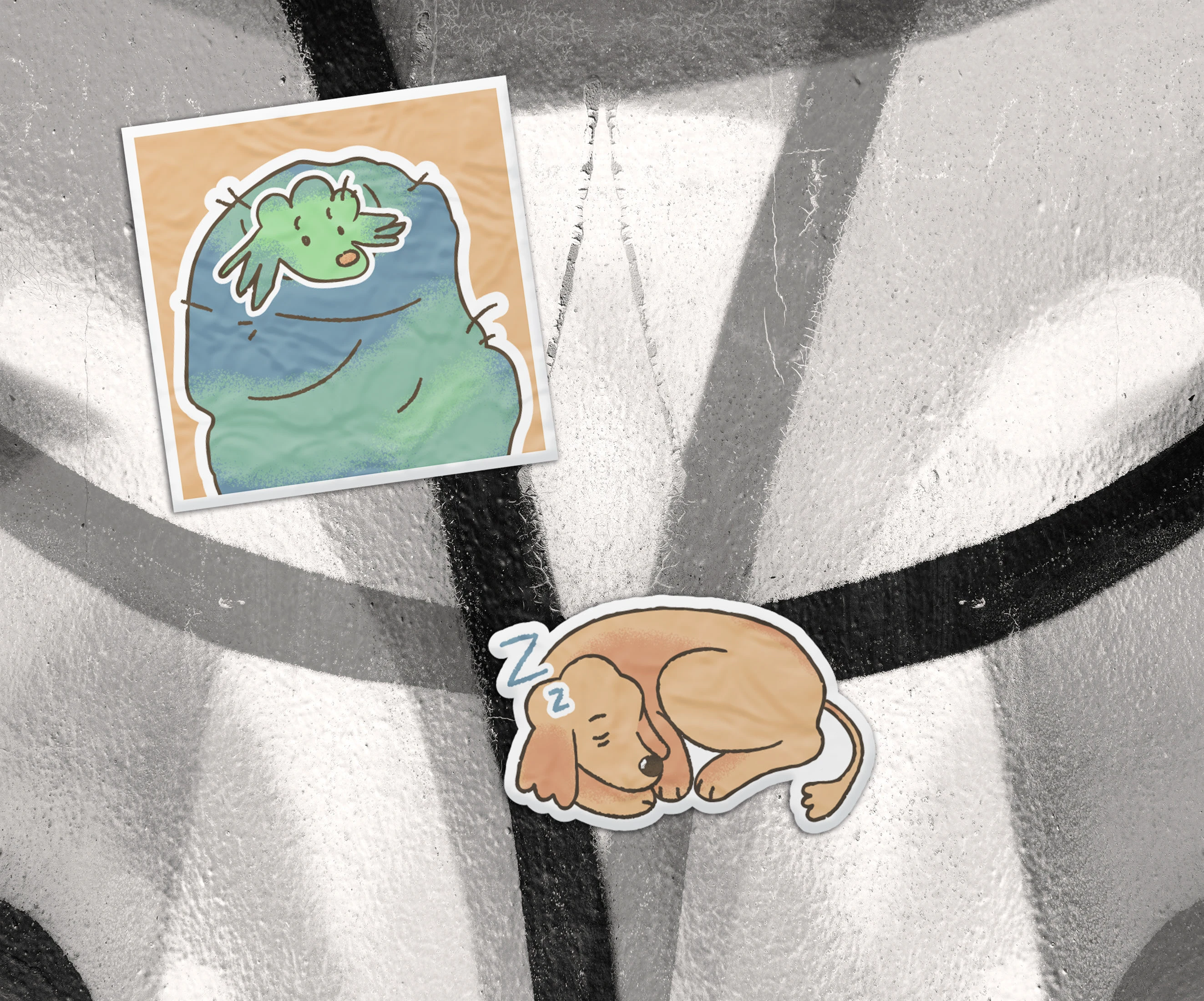 Стикеры для телеграма — Изображение №6 — Иллюстрация, Графика на Dprofile