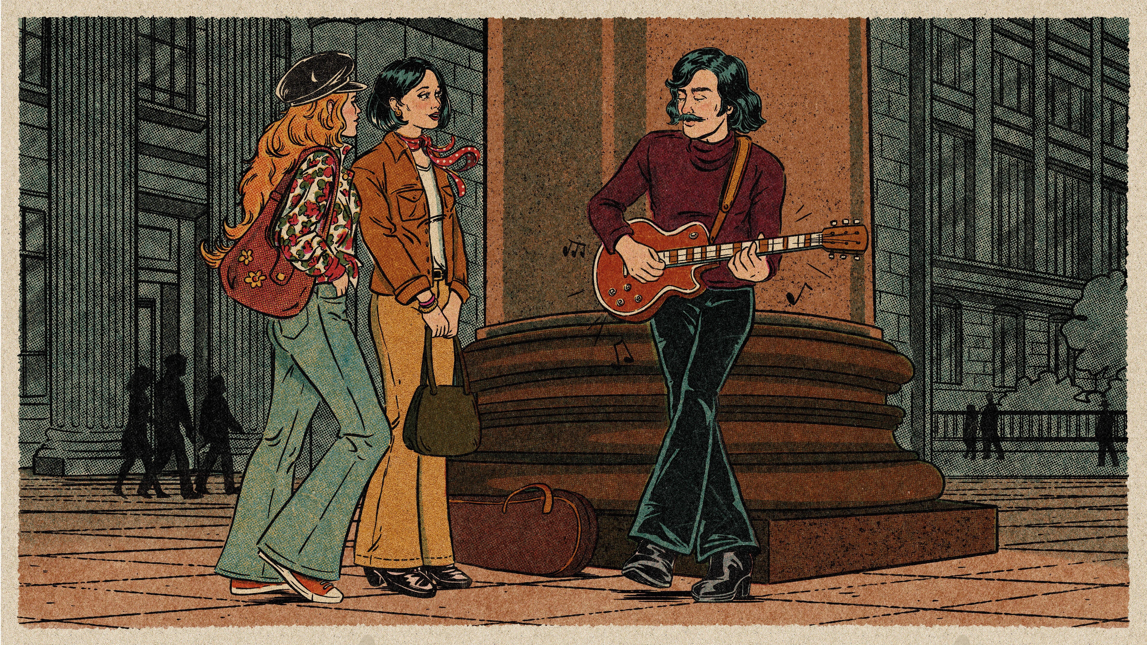 Иллюстрация для проекта "75 Усов" — Изображение №1 — Иллюстрация на Dprofile