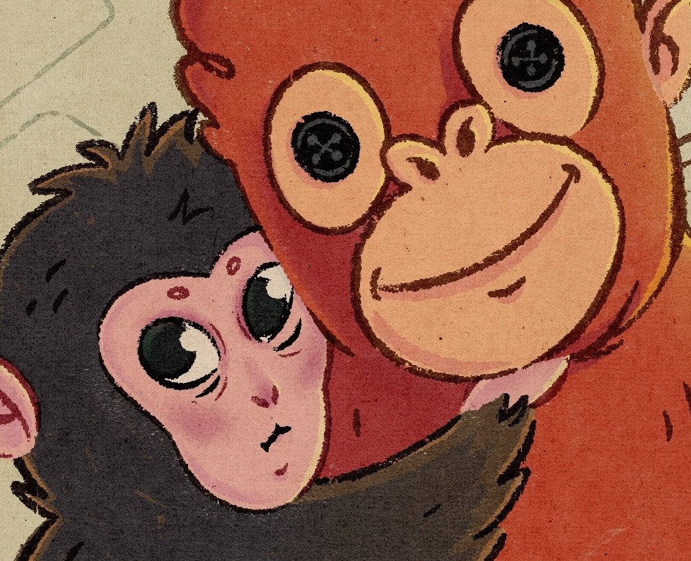 Обезьянка Панч. 2026 на Dprofile