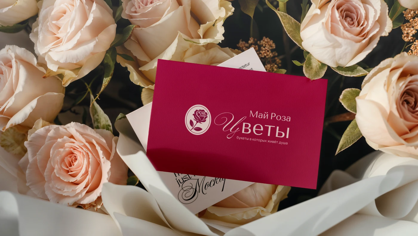 Логотип цветочного салона / Flower salon logo — Изображение №5 — Брендинг на Dprofile