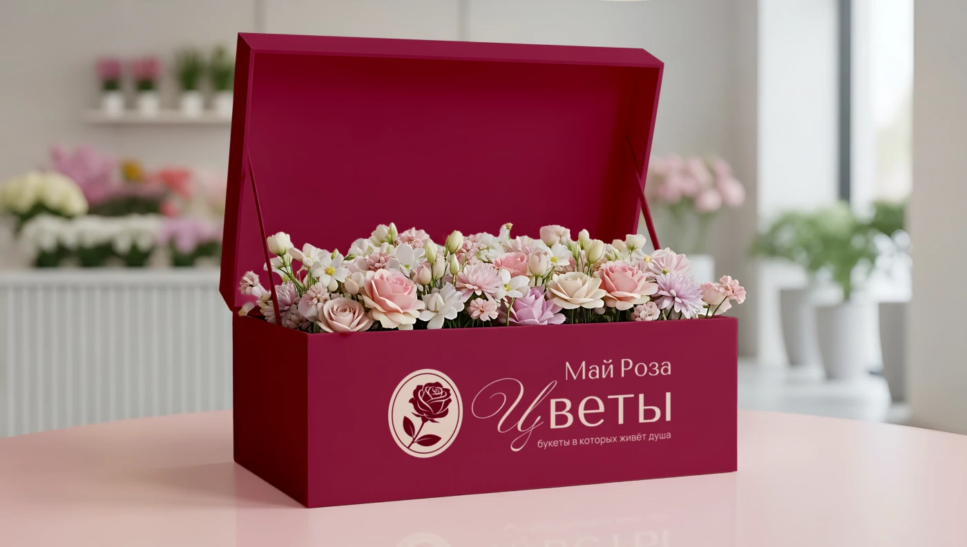 Логотип цветочного салона / Flower salon logo — Изображение №9 — Брендинг на Dprofile
