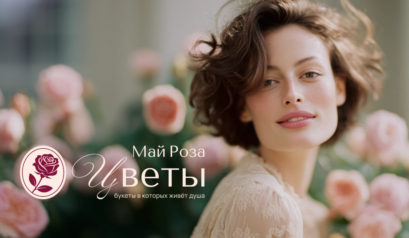 Логотип цветочного салона / Flower salon logo — Изображение №1 — Брендинг на Dprofile