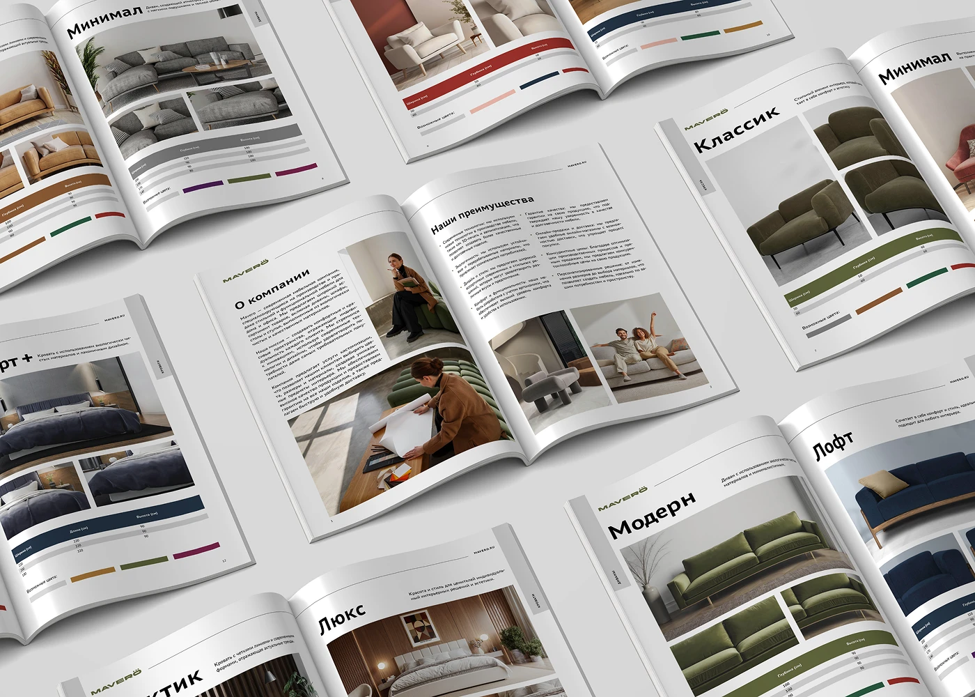 Каталог мебели | дизайн и вёрстка многостранички — Изображение №7 — Брендинг, Графика на Dprofile