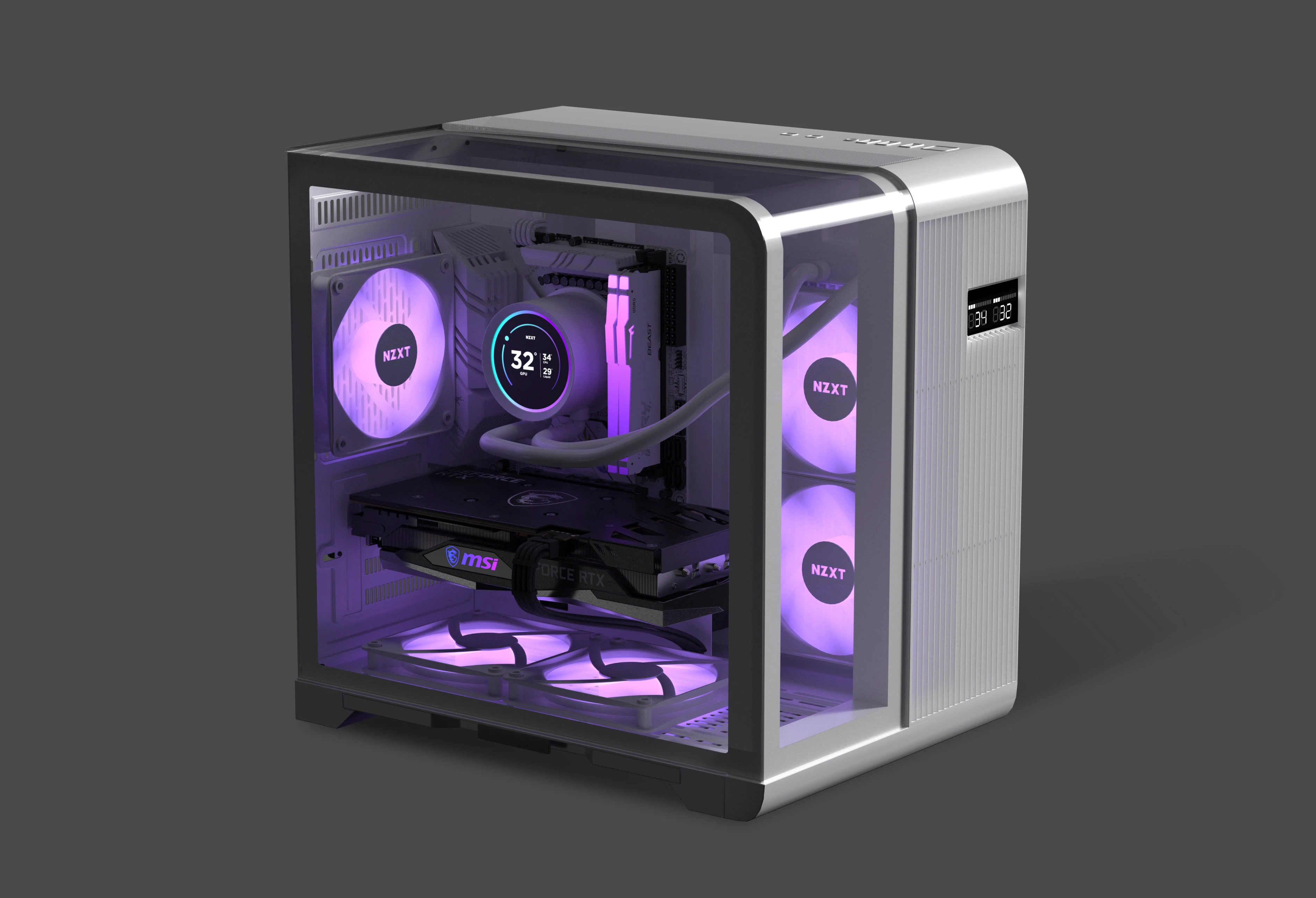 Корпус 1STPLAYER RT5. Cистемный блок. Визуализация. — Изображение №9 — 3D на Dprofile