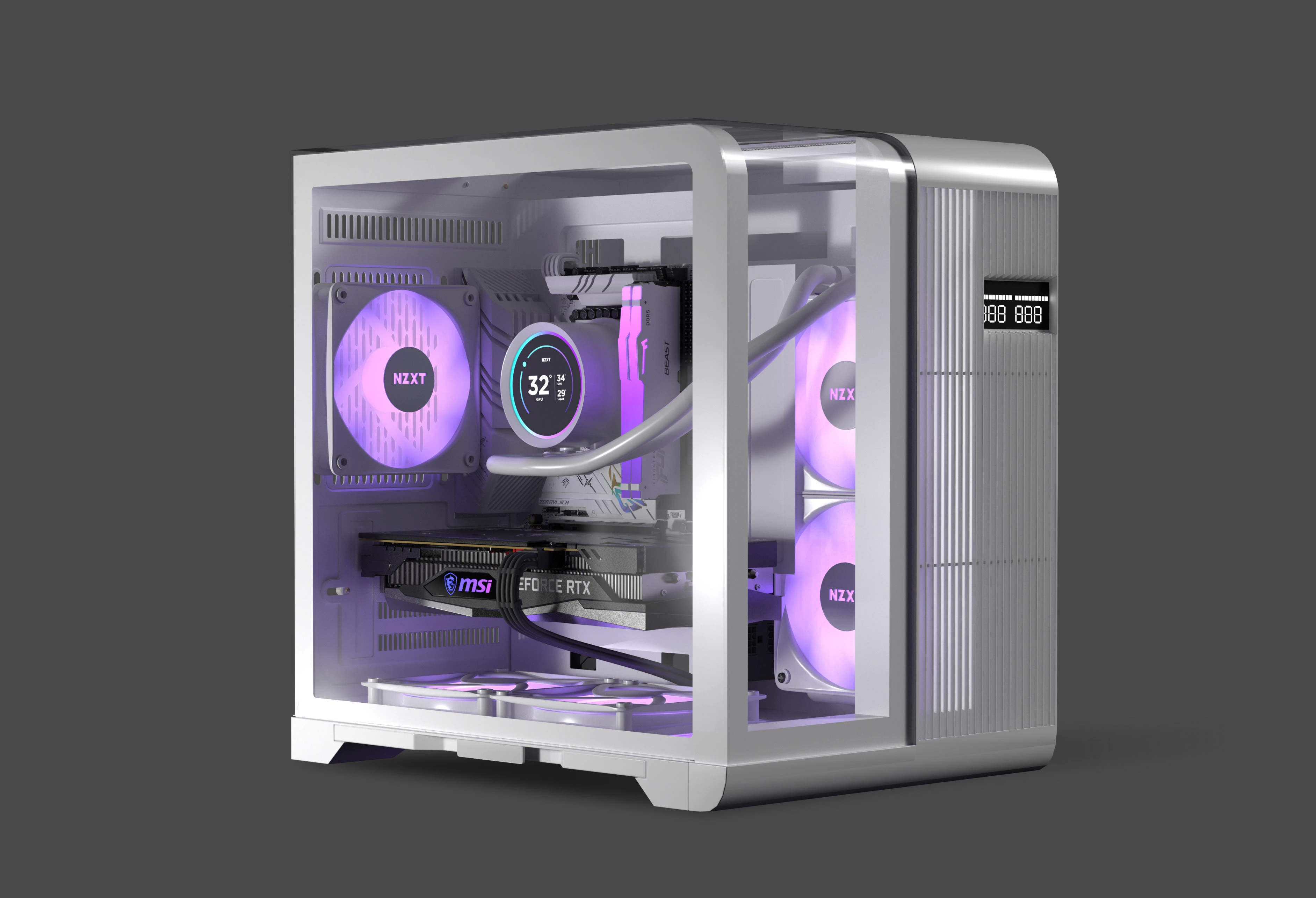 Корпус 1STPLAYER RT5. Cистемный блок. Визуализация. — Изображение №1 — 3D на Dprofile