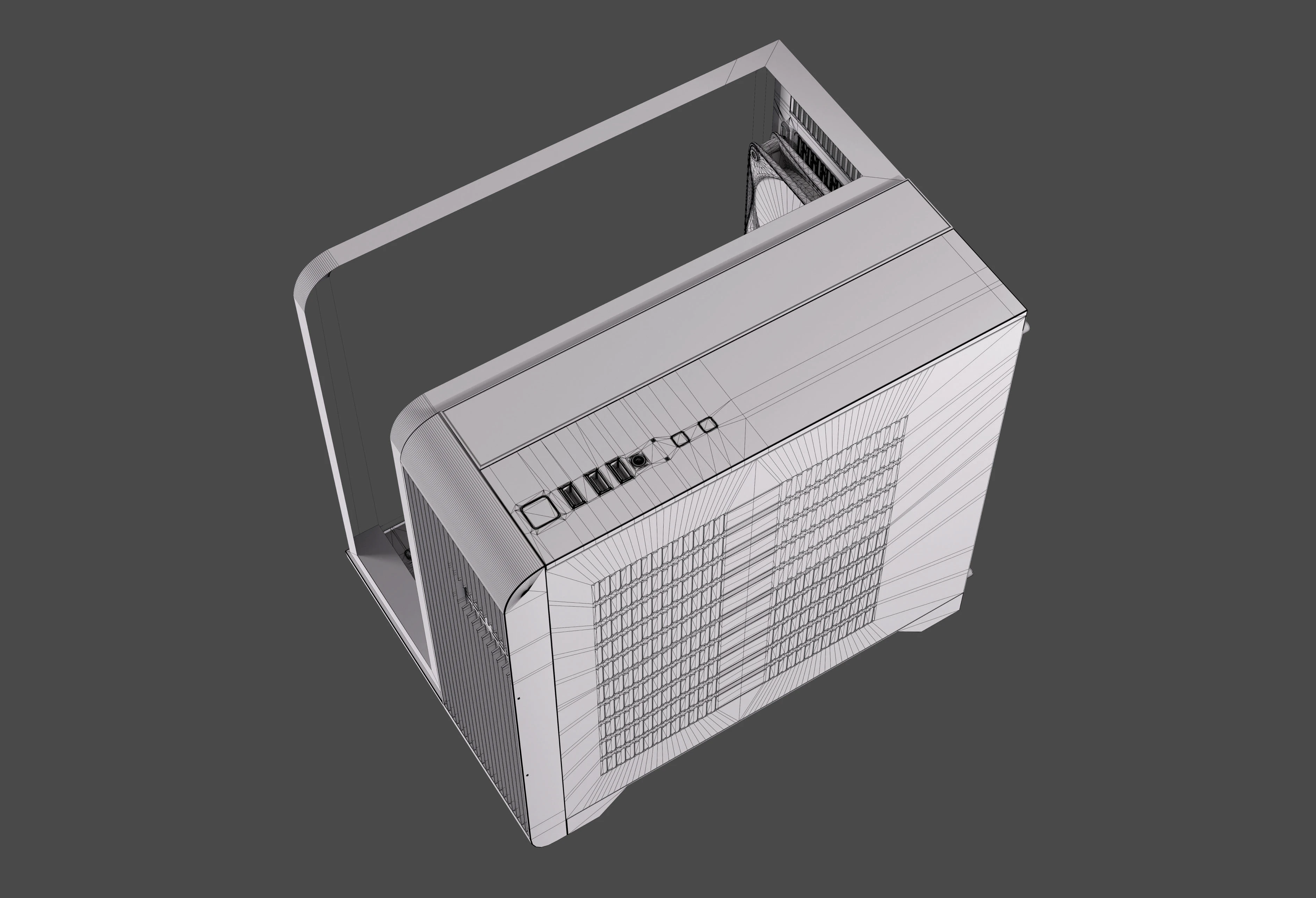 Корпус 1STPLAYER RT5. Cистемный блок. Визуализация. — Изображение №13 — 3D на Dprofile