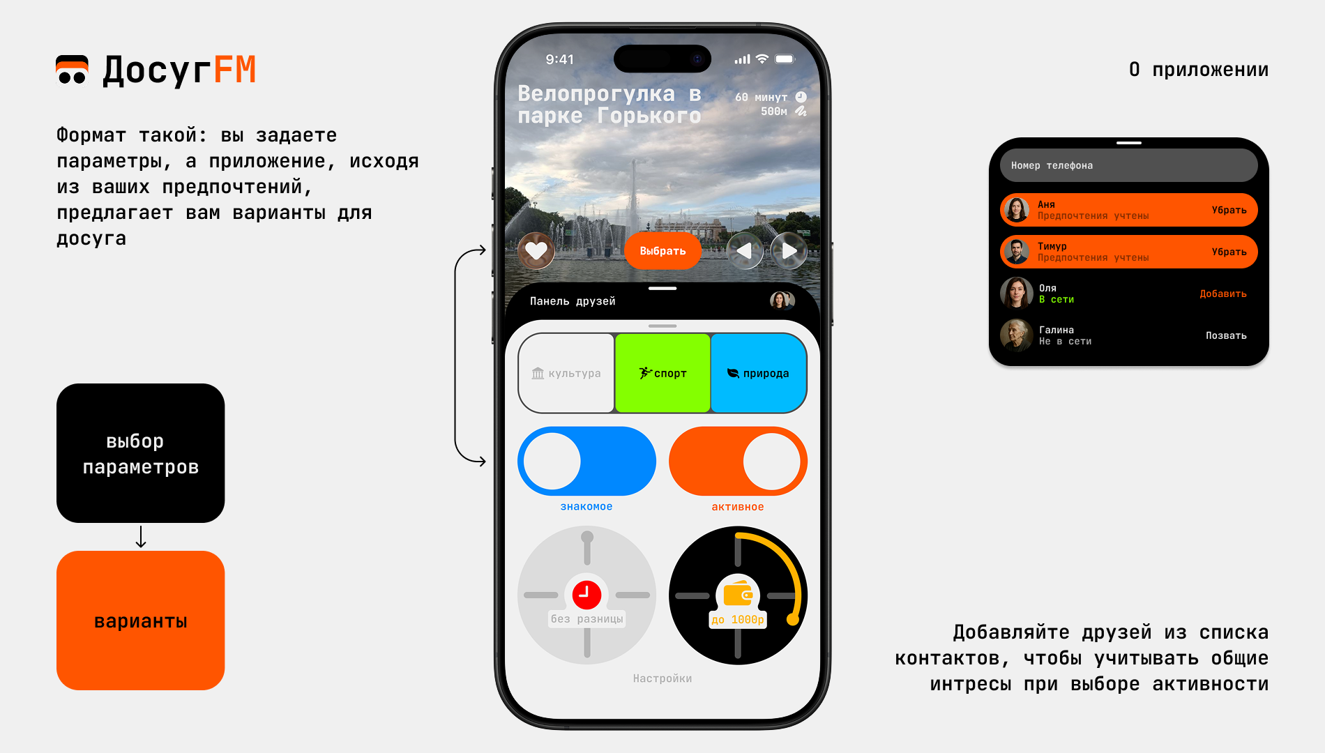ДосугFM — Изображение №2 — Интерфейсы, Брендинг на Dprofile