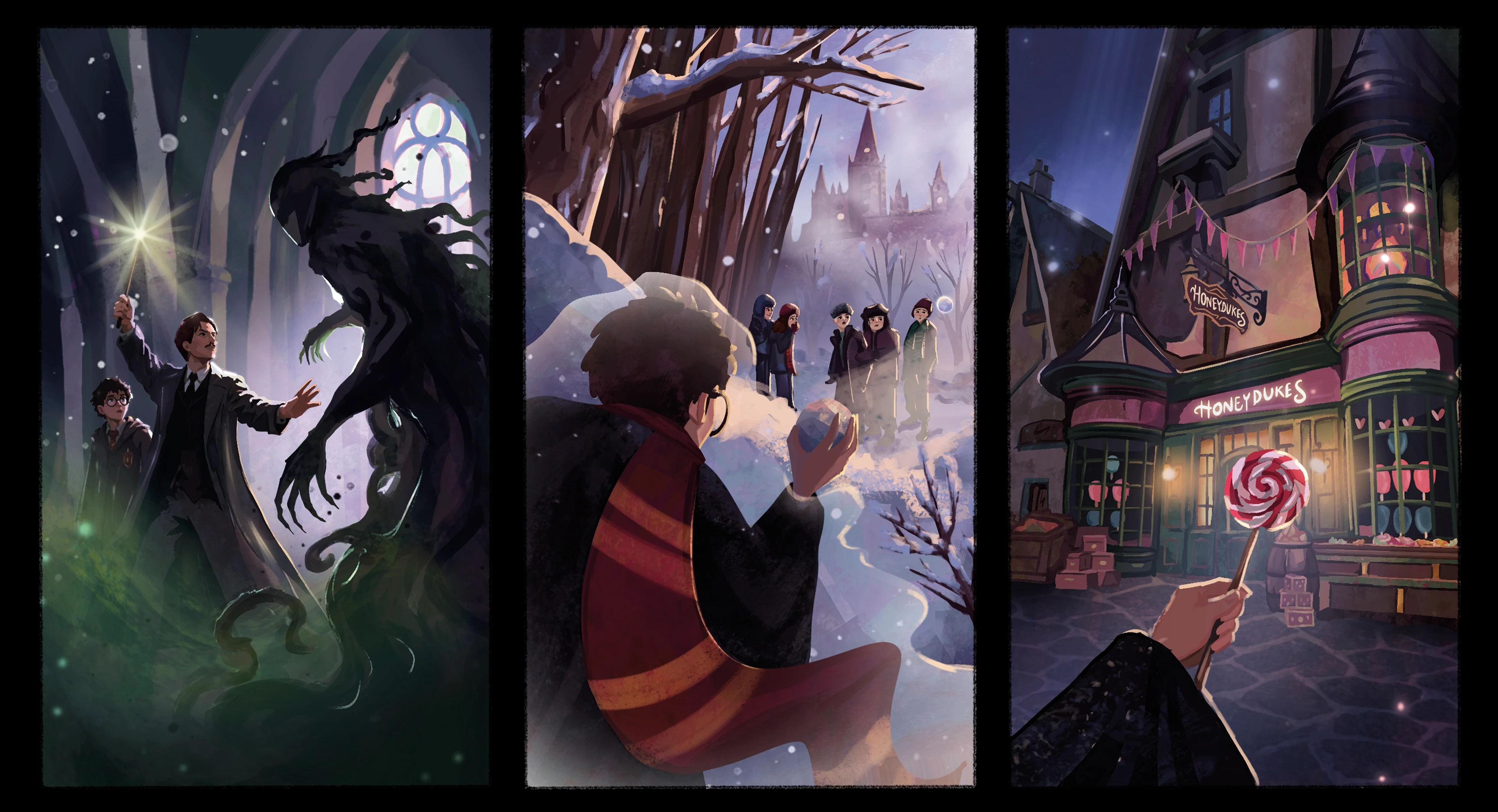 Harry Potter | Book Illustrations — Art-Potteriana — Изображение №7 — Иллюстрация на Dprofile