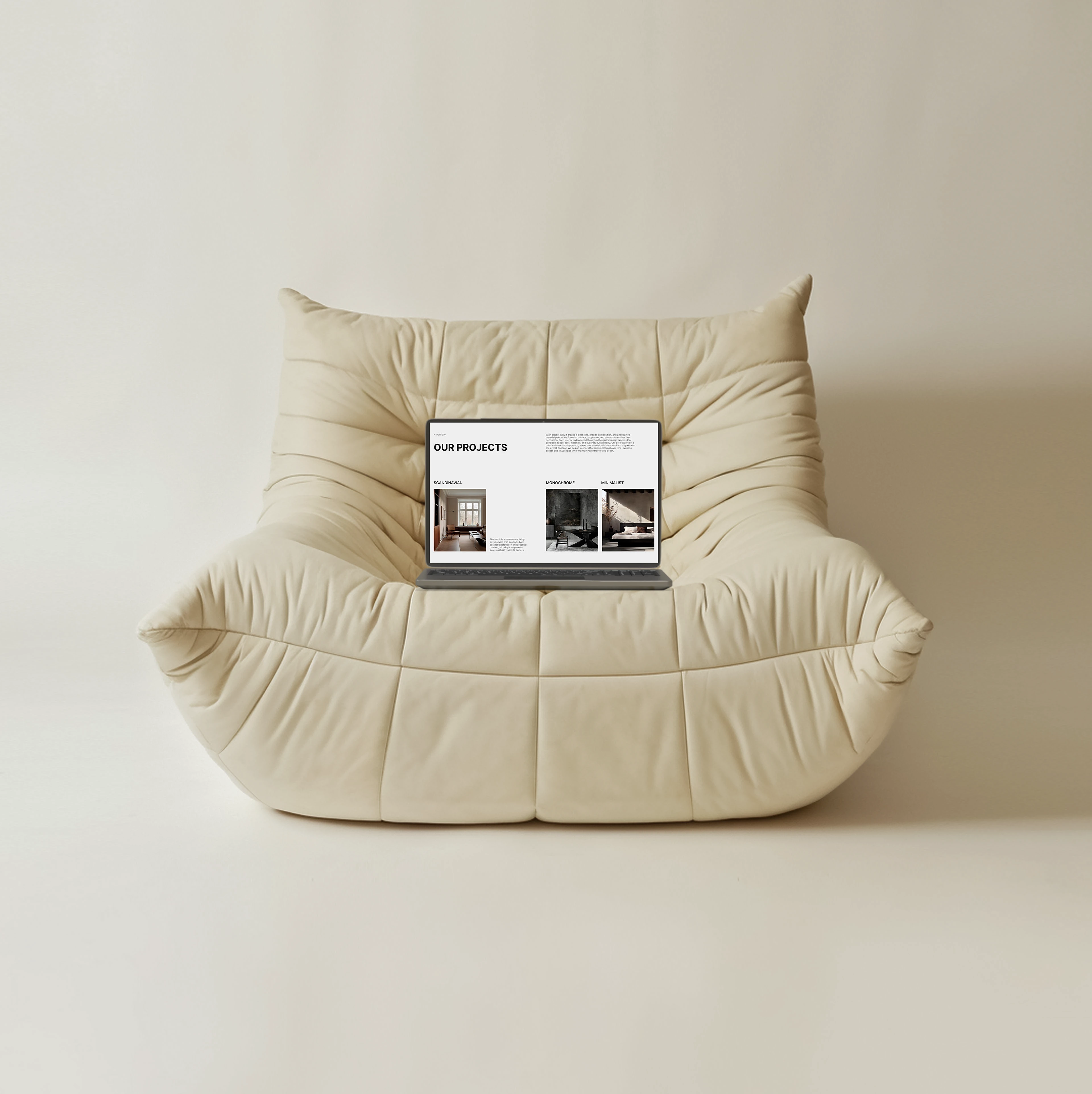 NOVA HOME | Landing page for Interior Design Studio — Изображение №9 — Интерфейсы на Dprofile