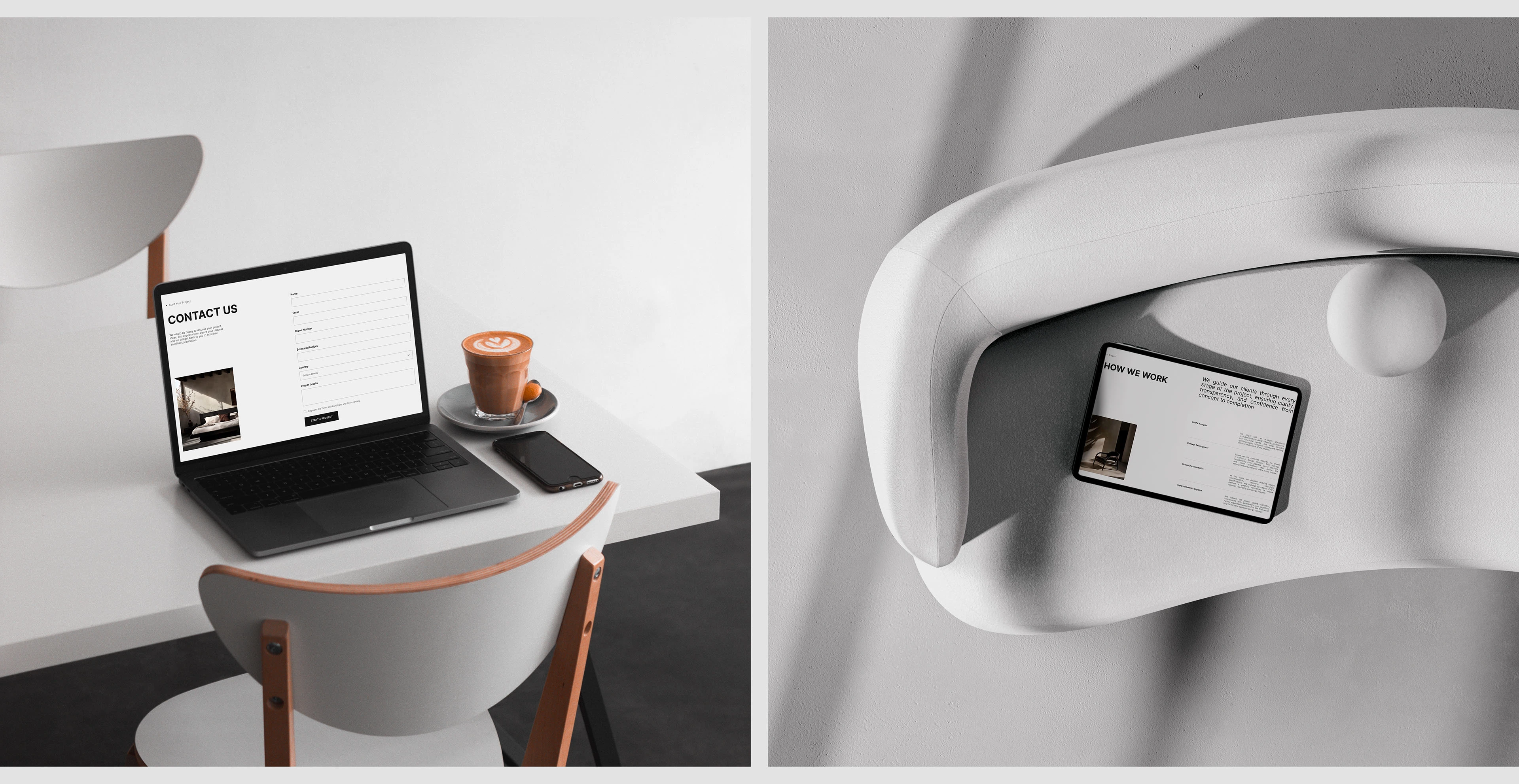 NOVA HOME | Landing page for Interior Design Studio — Изображение №14 — Интерфейсы на Dprofile