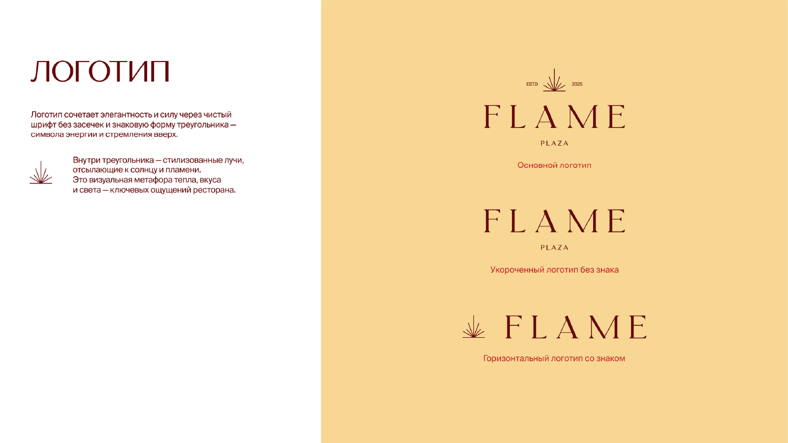 Рестобар FLAME — Изображение №3 — Брендинг на Dprofile