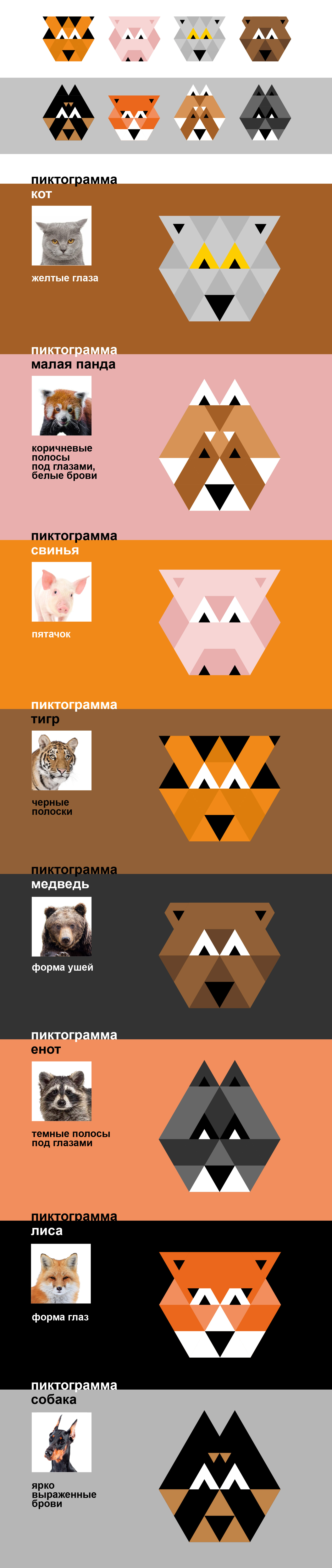 Серия пиктограмм животных — Изображение №1 — Графика на Dprofile