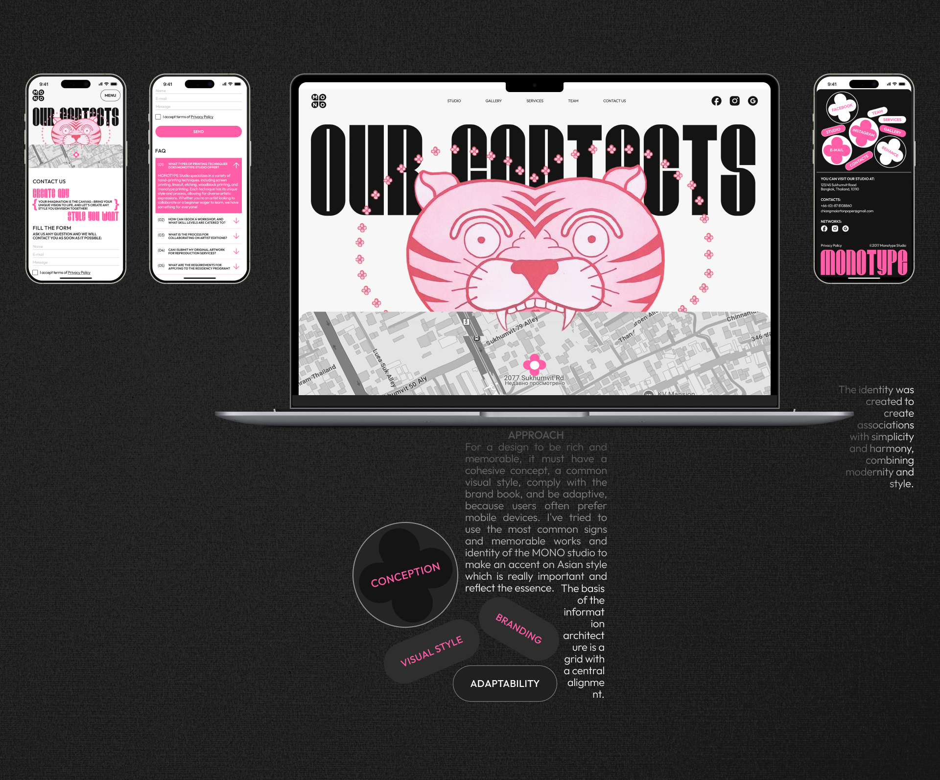 Multi-Page Website | Art Studio — Изображение №9 — Интерфейсы на Dprofile