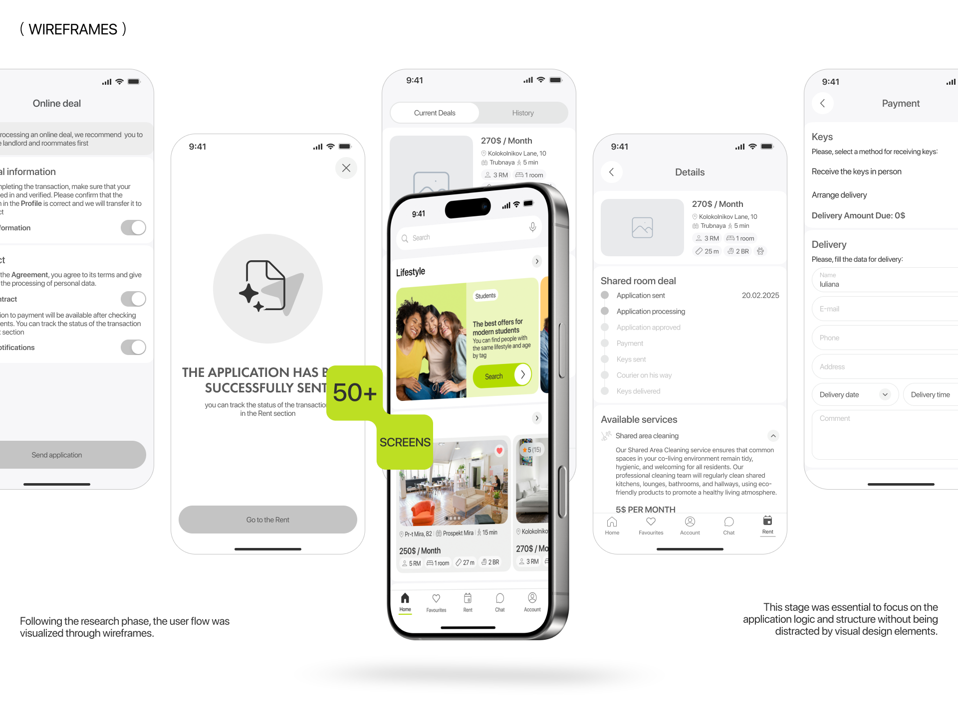 Mobile app | Rent/Co-living — Изображение №9 — Интерфейсы на Dprofile